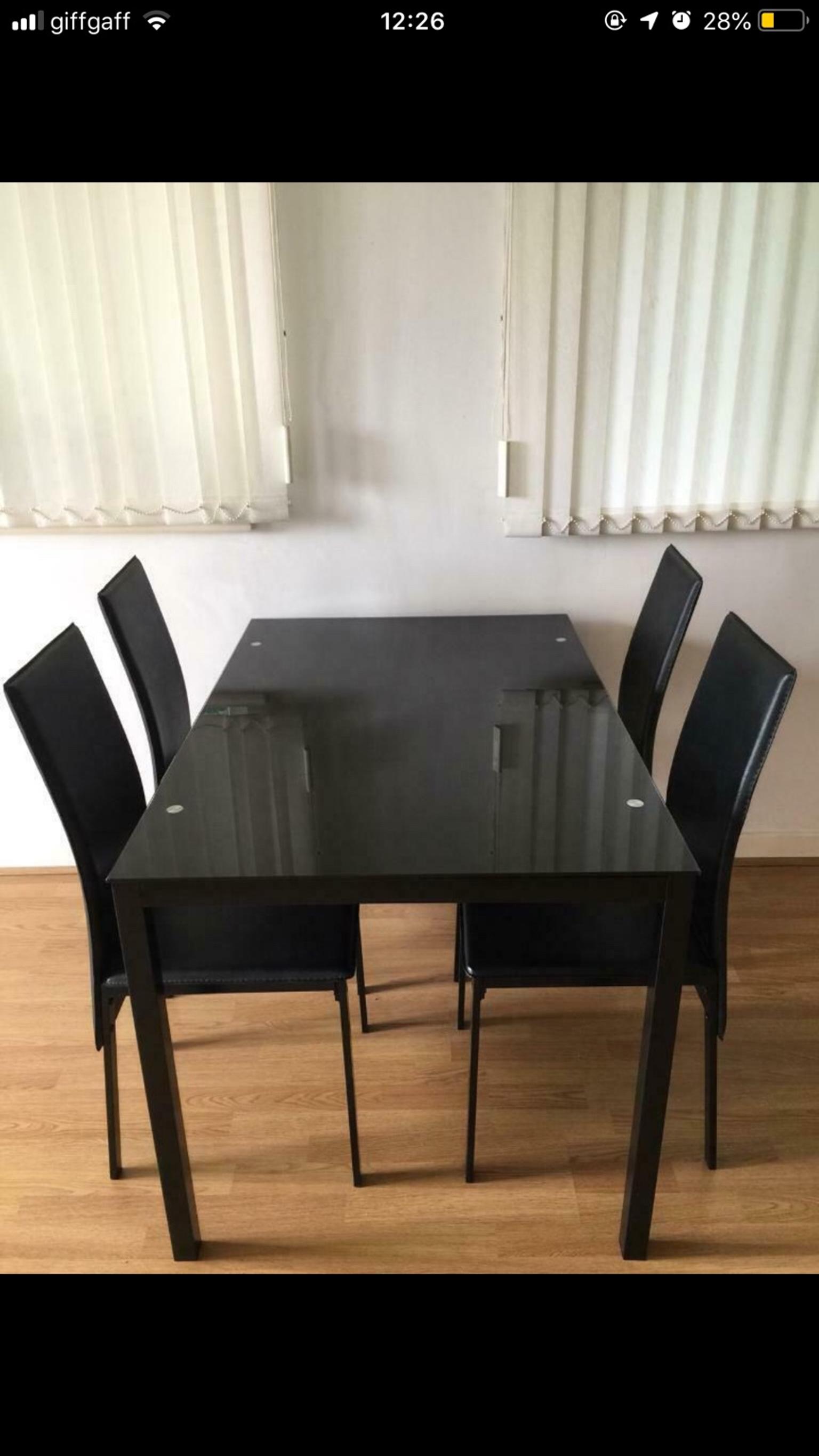 Argos Home Lido Glass Dining Table 4 Chairs In S30 Sheffield Fur 89 00 Zum Verkauf Shpock De