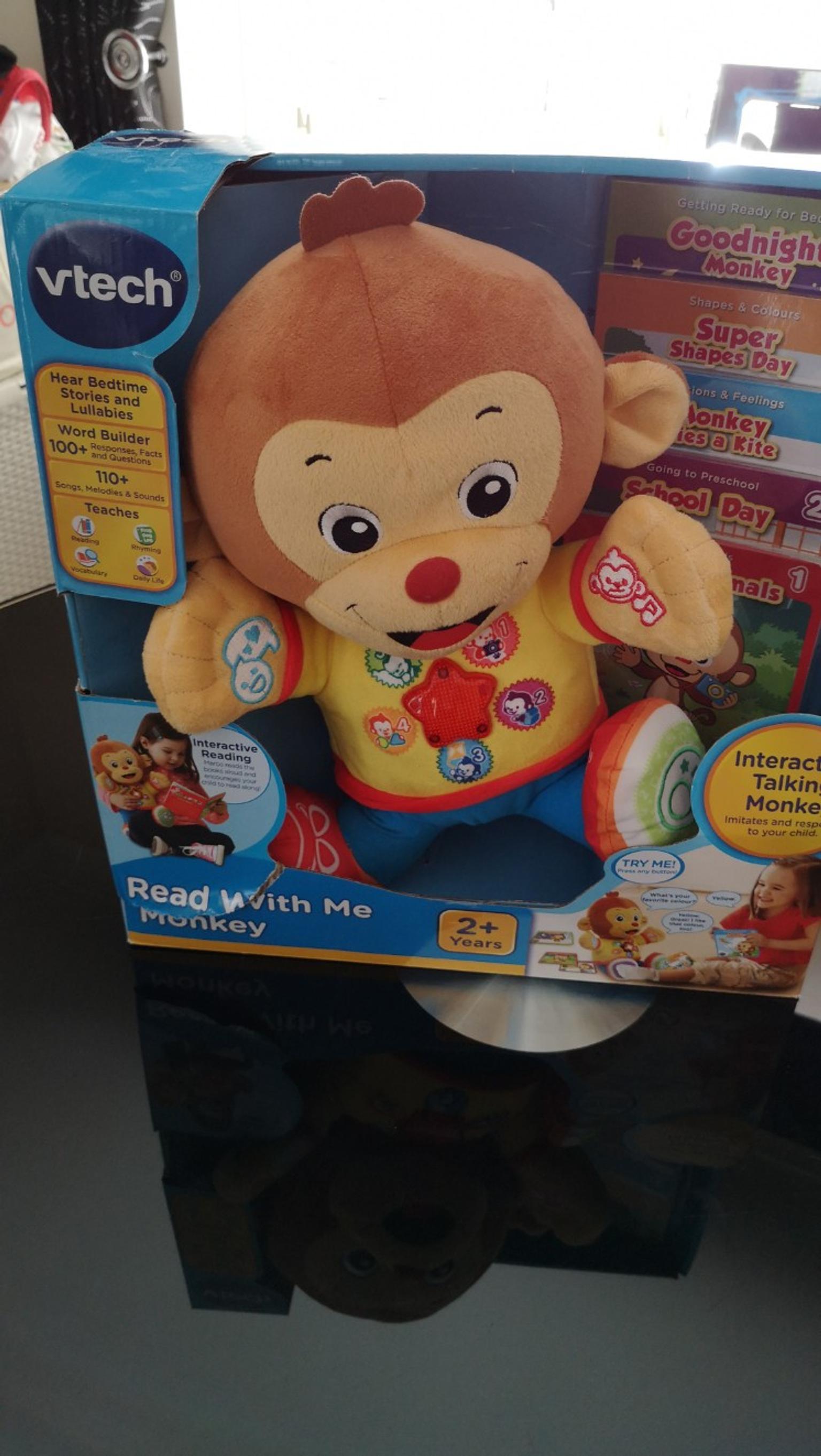 vtech read with me monkey