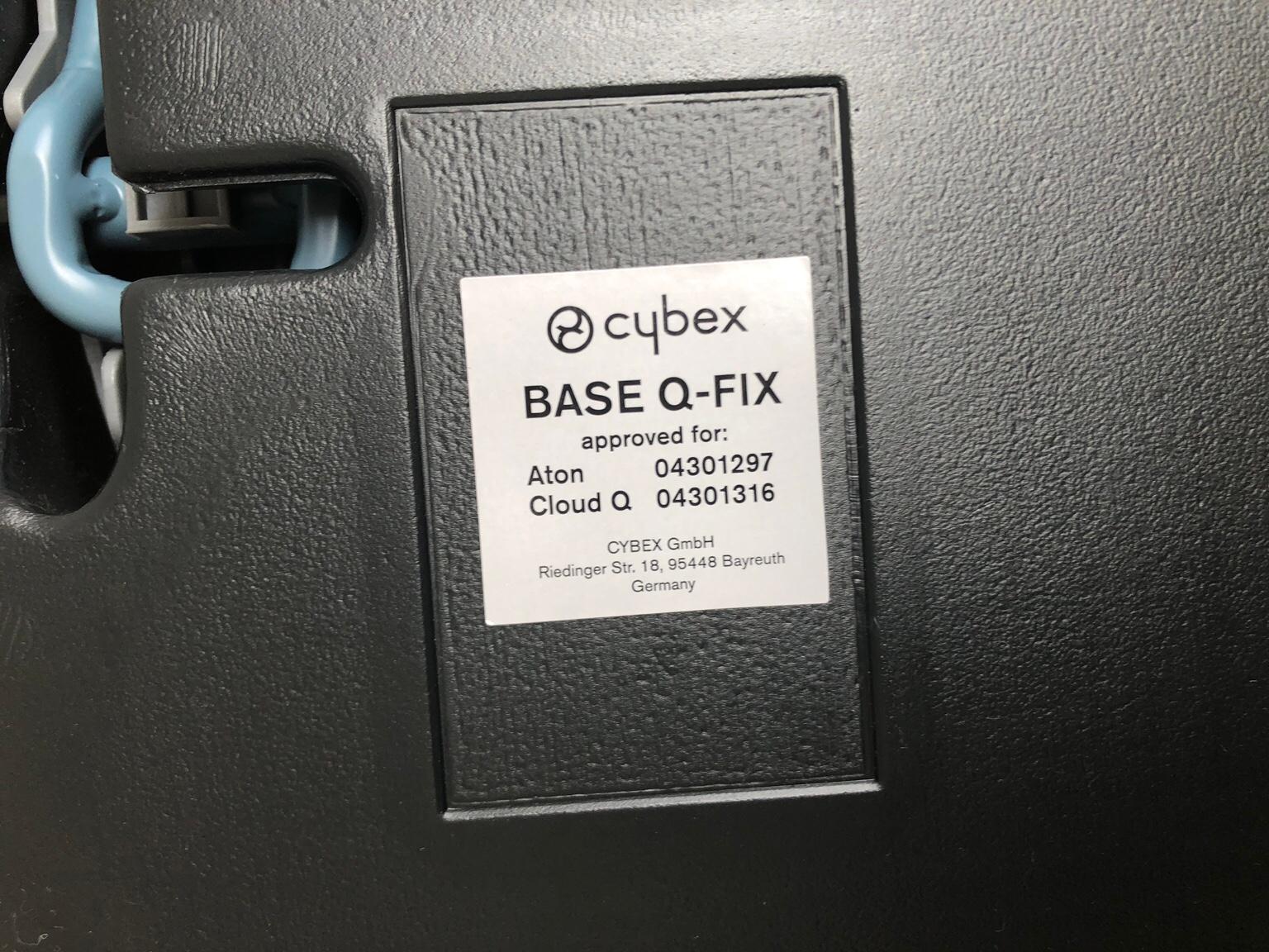 base q fix cybex installation