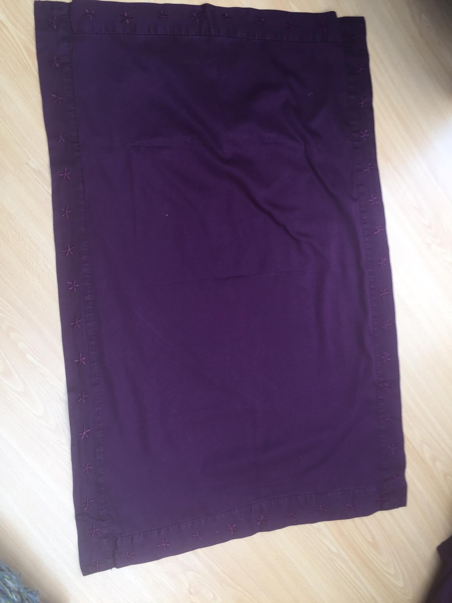 Ikea Purple Double Duvet Cover 4 Pillowcases In B77 Tamworth Fur
