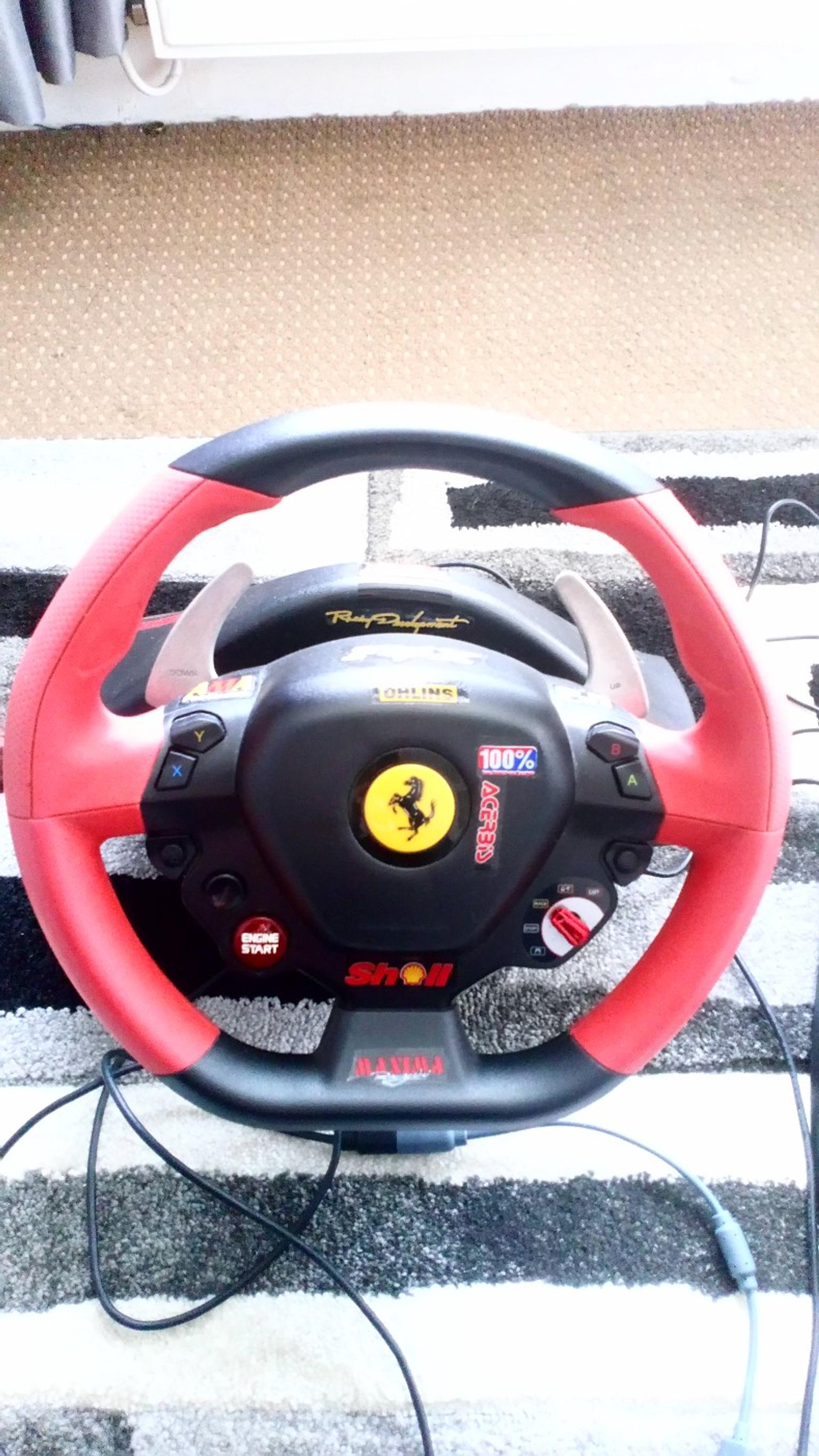 Thrust Master Ferrari 458 Spider Racing Wheel In Ll30