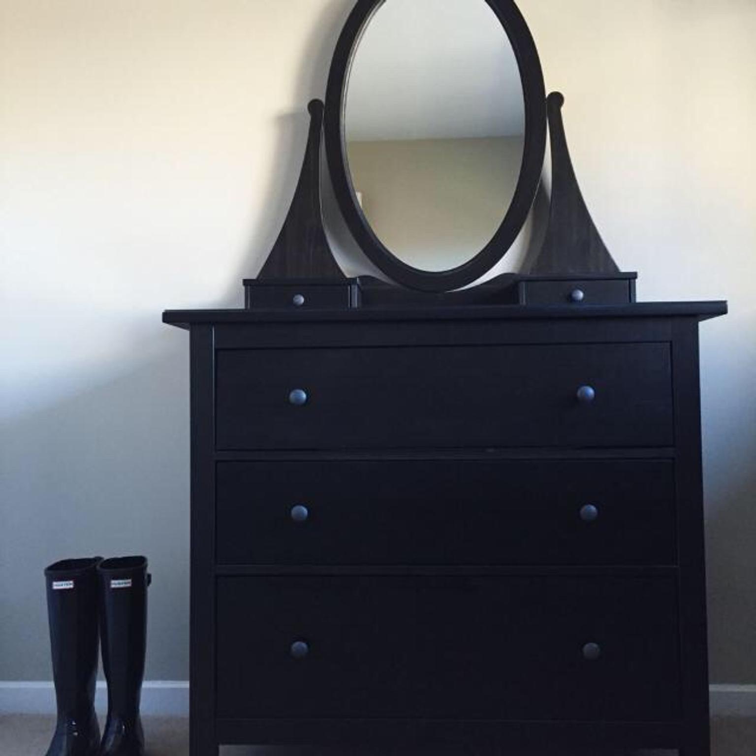 Ikea Black Hemnes Chest Of Drawers Dresser In Le2 Leicester For