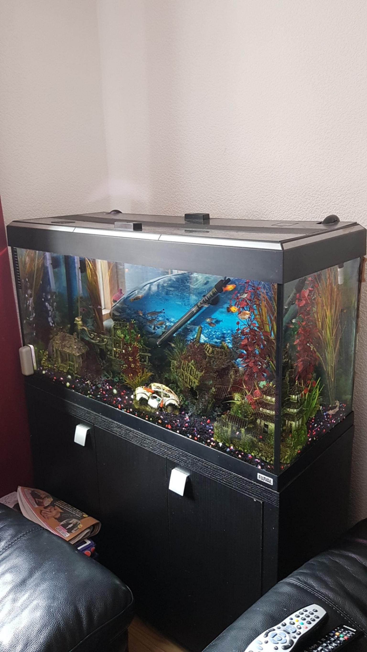 Fluval Roma 200 Fish Tank And Cabinet In B70 Sandwell Fur 175 00