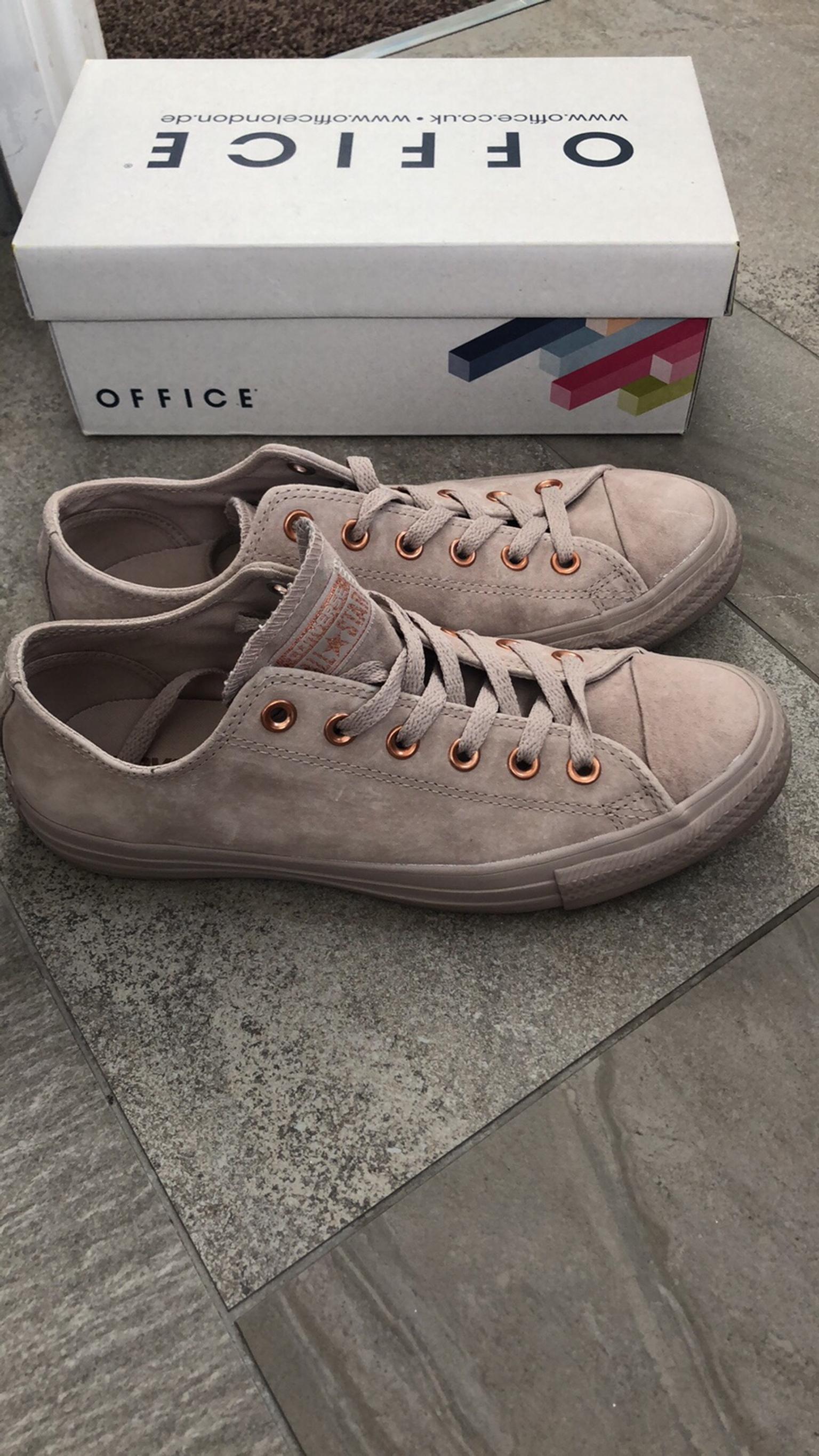 converse grey and rose gold
