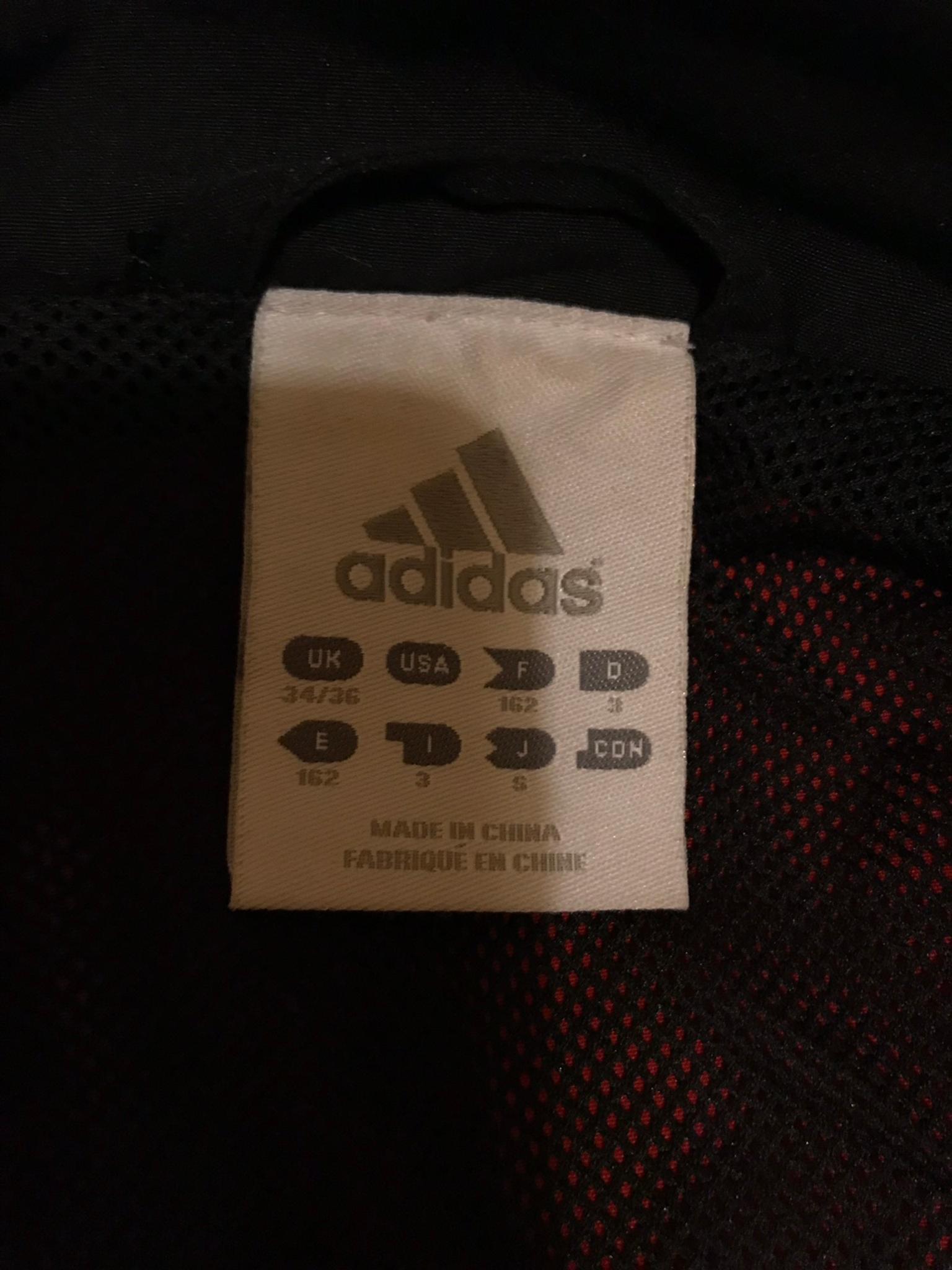adidas size tag