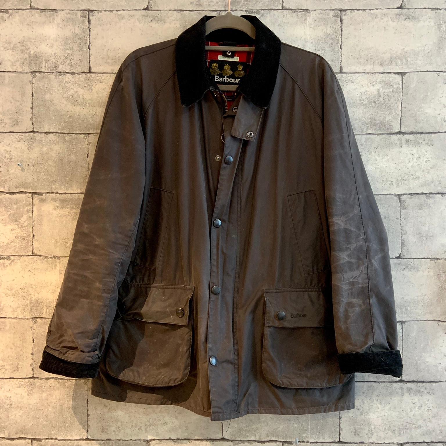 2nd hand barbour wax jackets 