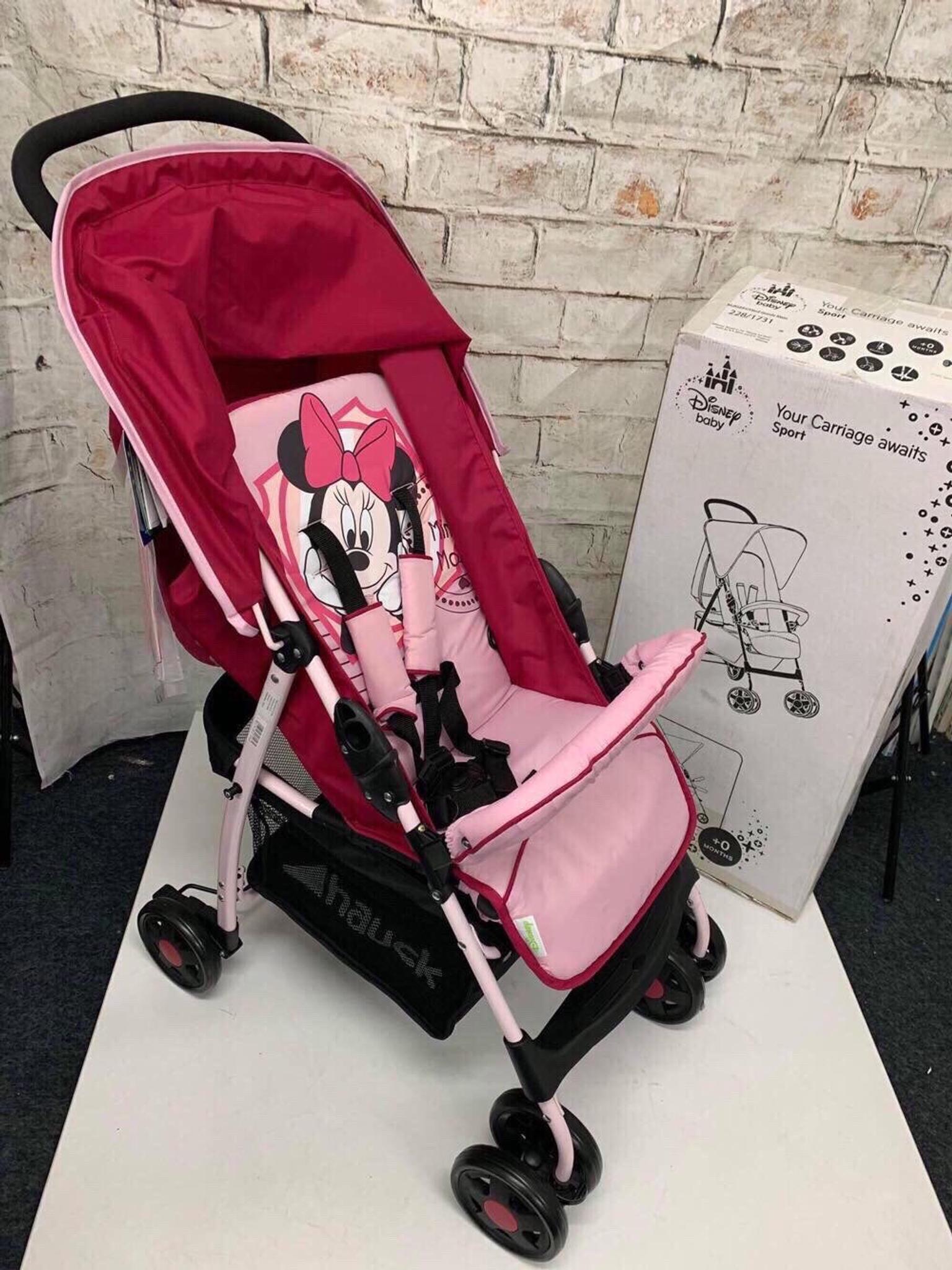 minnie mouse pushchair