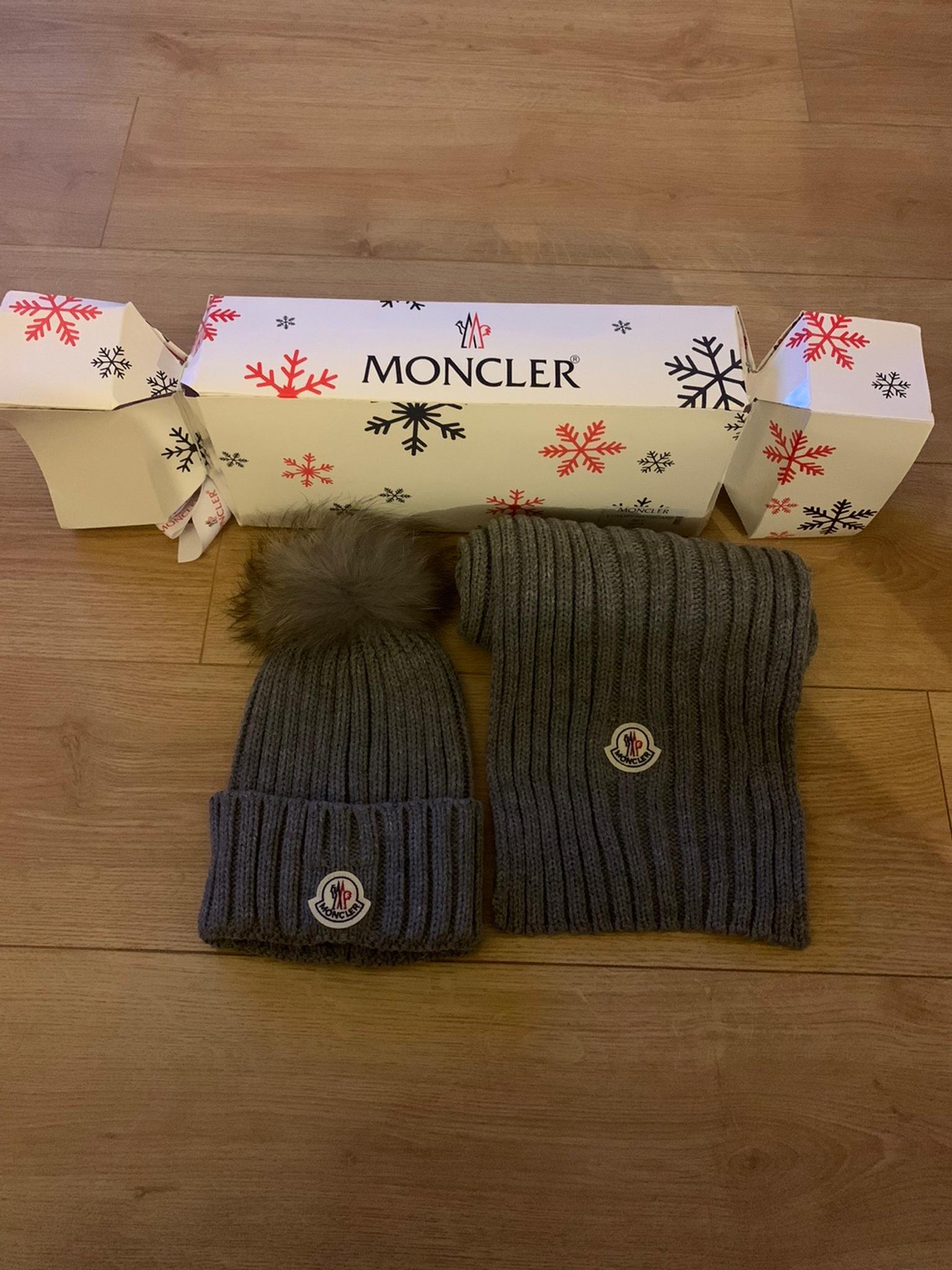 moncler hat and scarf