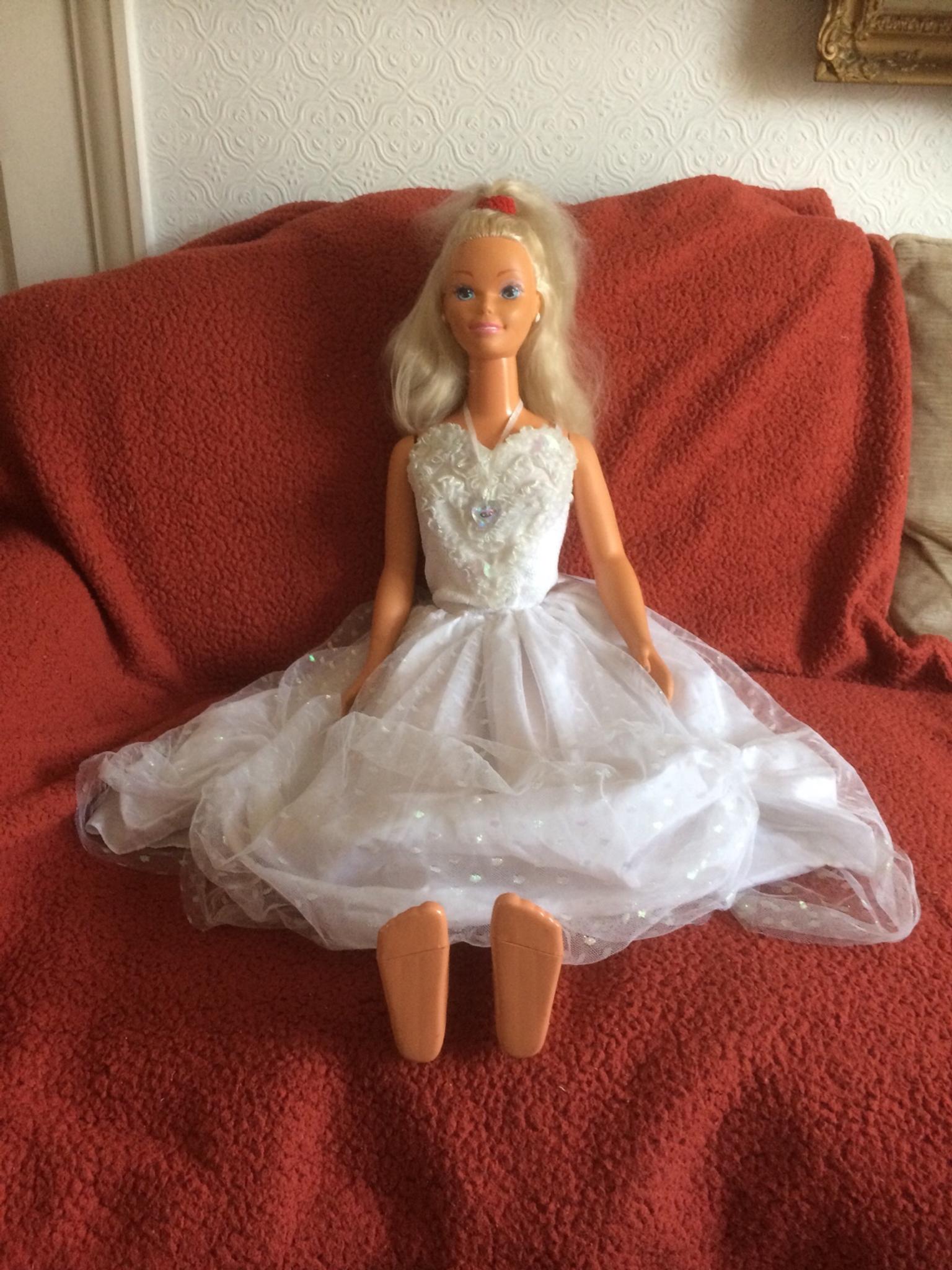 value of 1992 my size barbie
