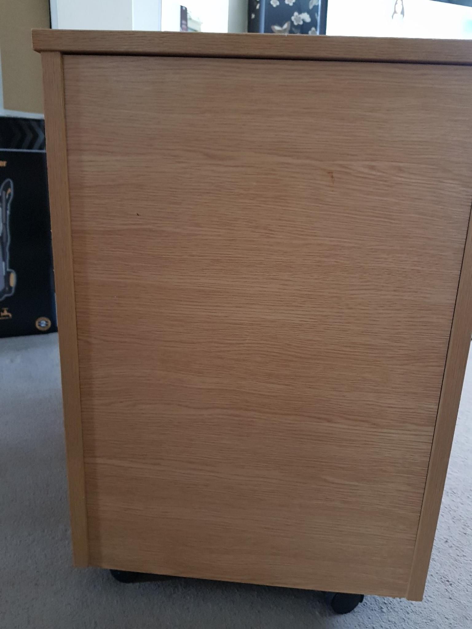 Pine Filing Cabinet 3 Drawer Lockable In B38 Birmingham For