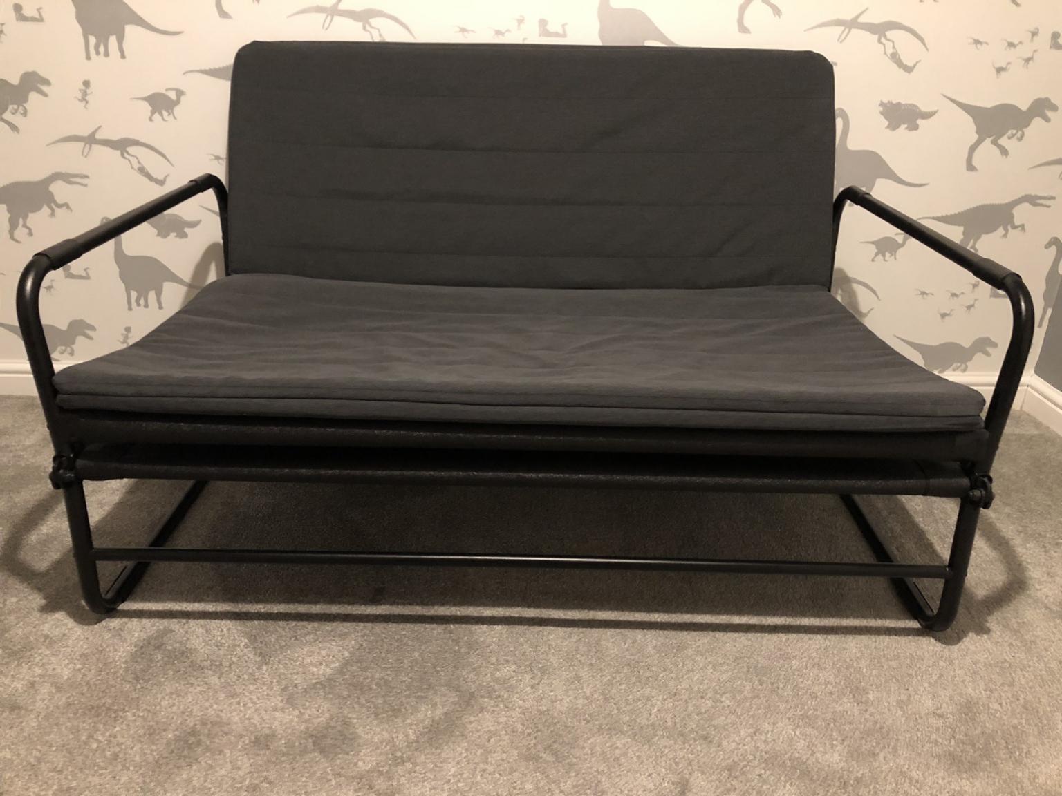 metal sofa bed with storage
