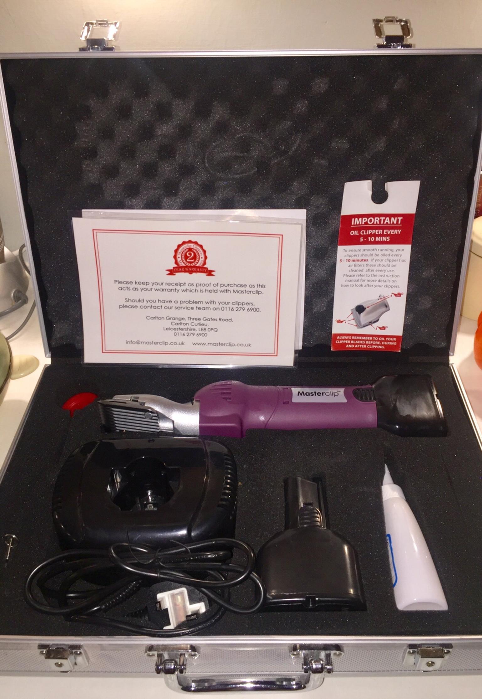 masterclip cordless clippers