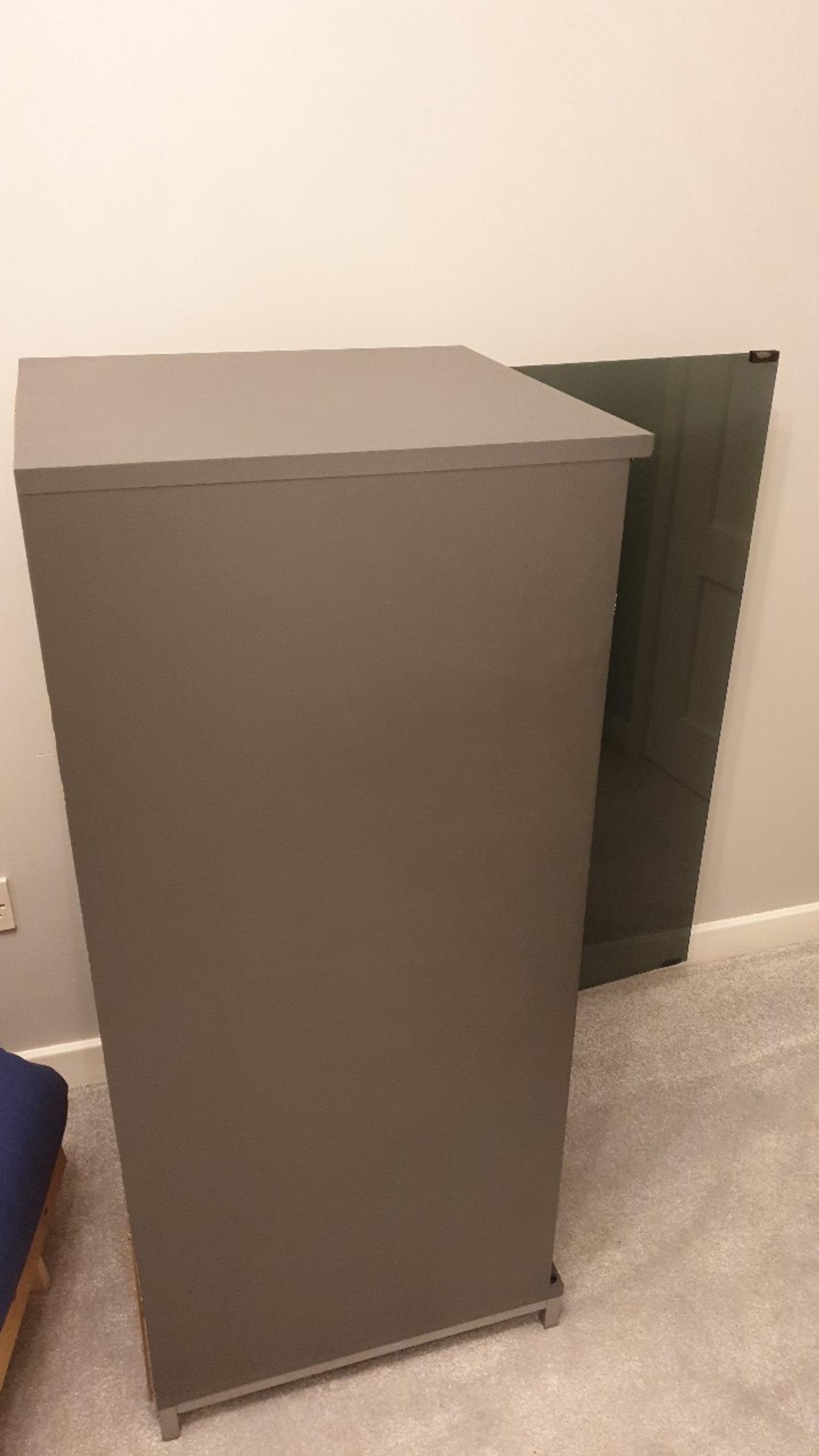 Glass Door Storage Cabinet In Sk8 Stockport For 30 00 For Sale