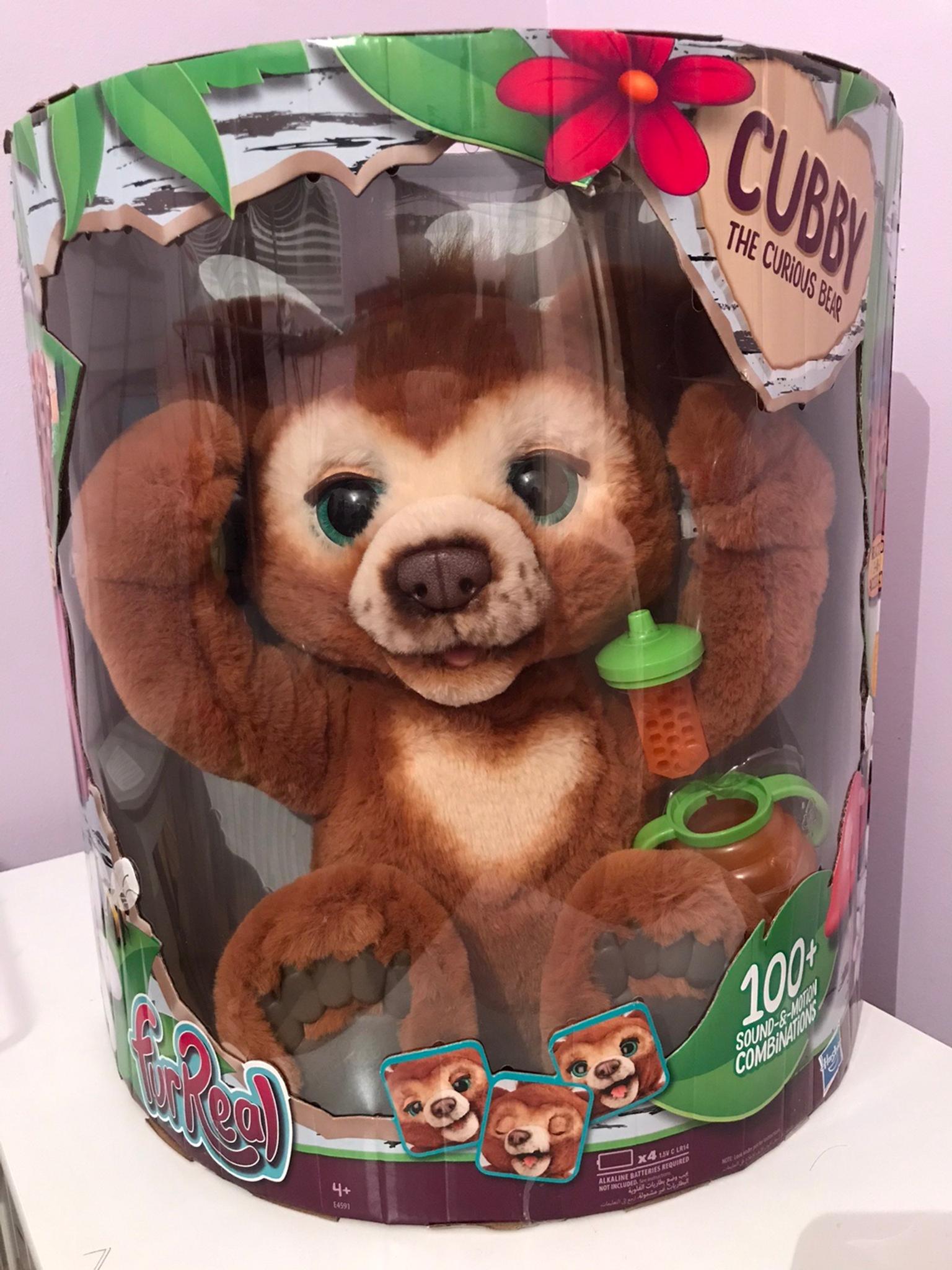 FurReal Friends Cubby the Curious Bear NEW