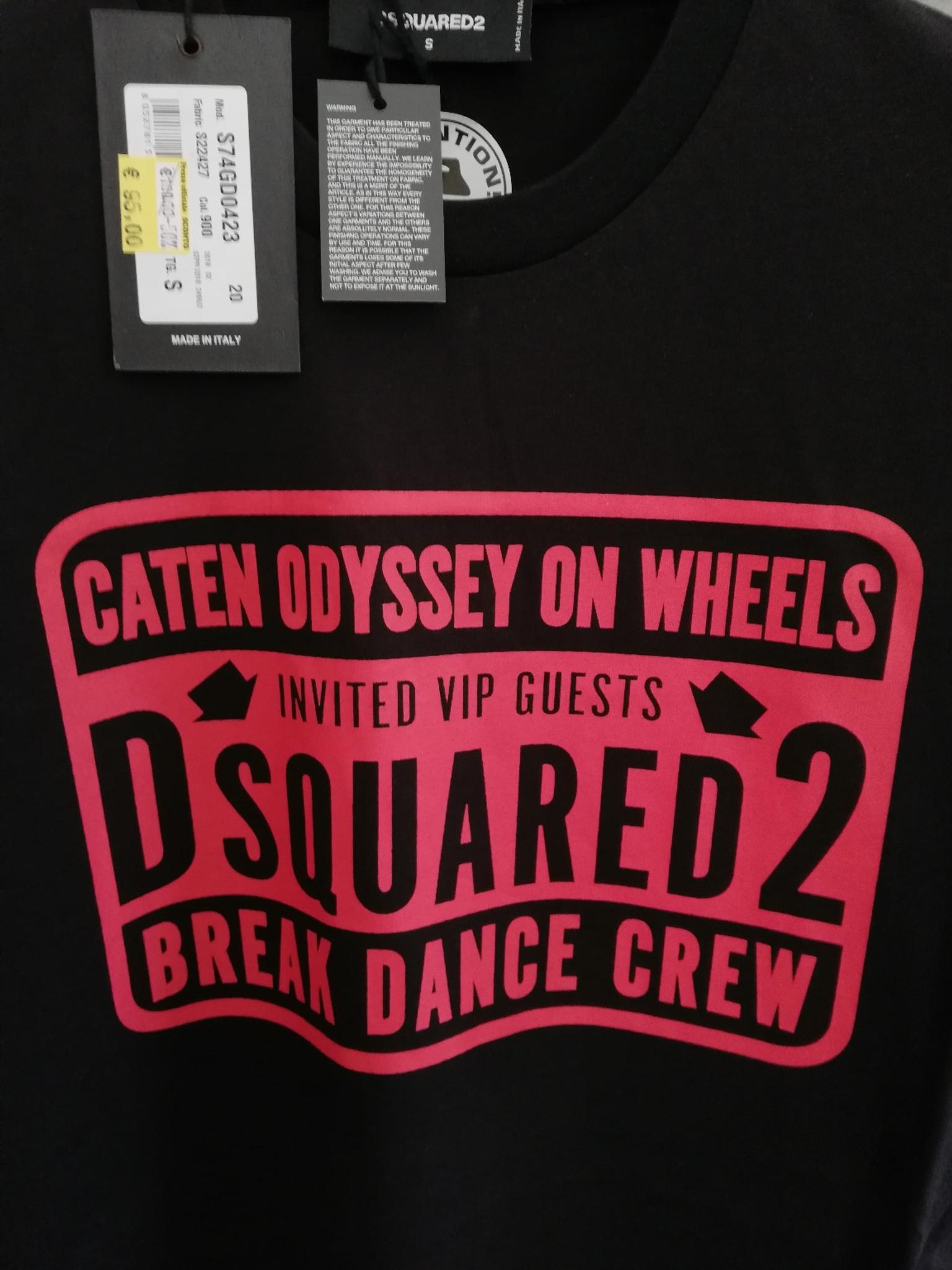 dsquared breakdance t shirt