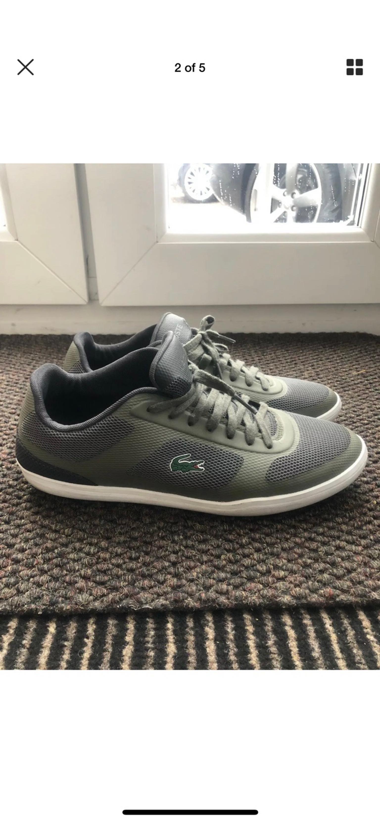 mens lacoste trainers size 8