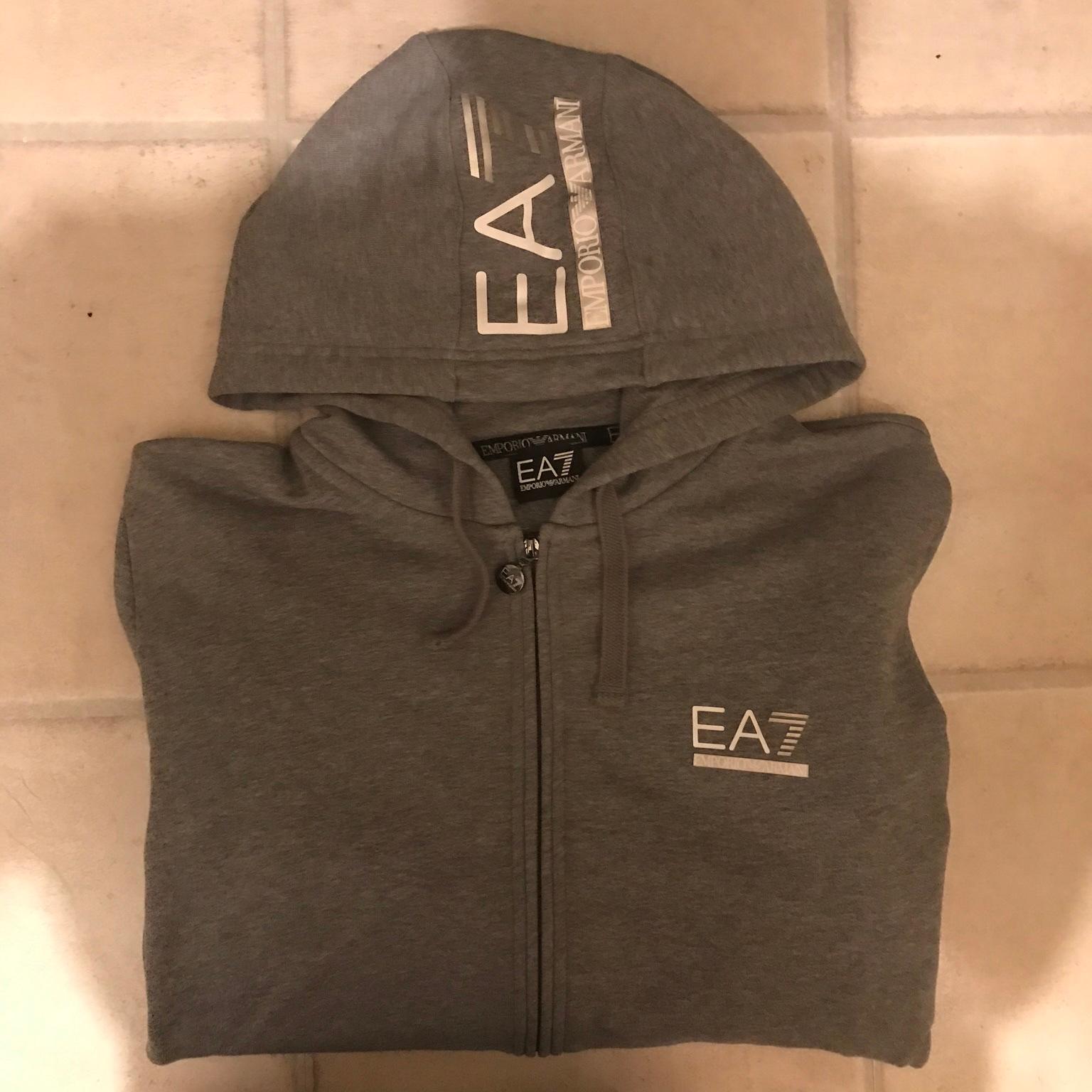 emporio armani ea7 logo master hoodie