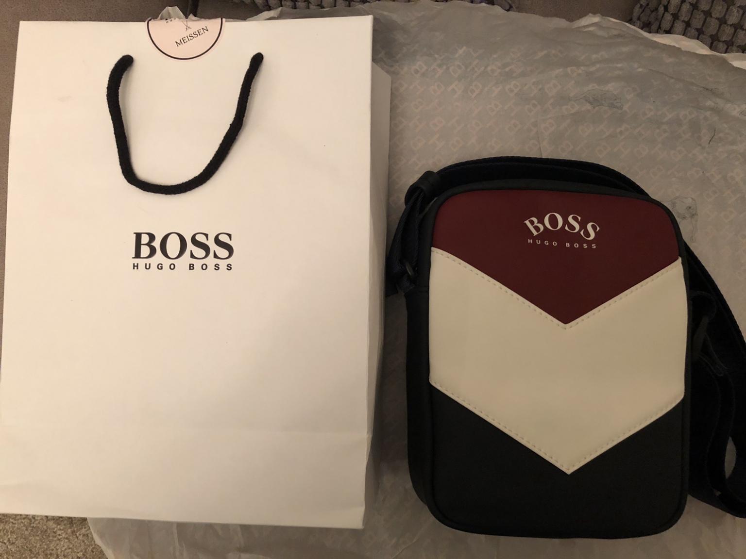 hugo boss man bag