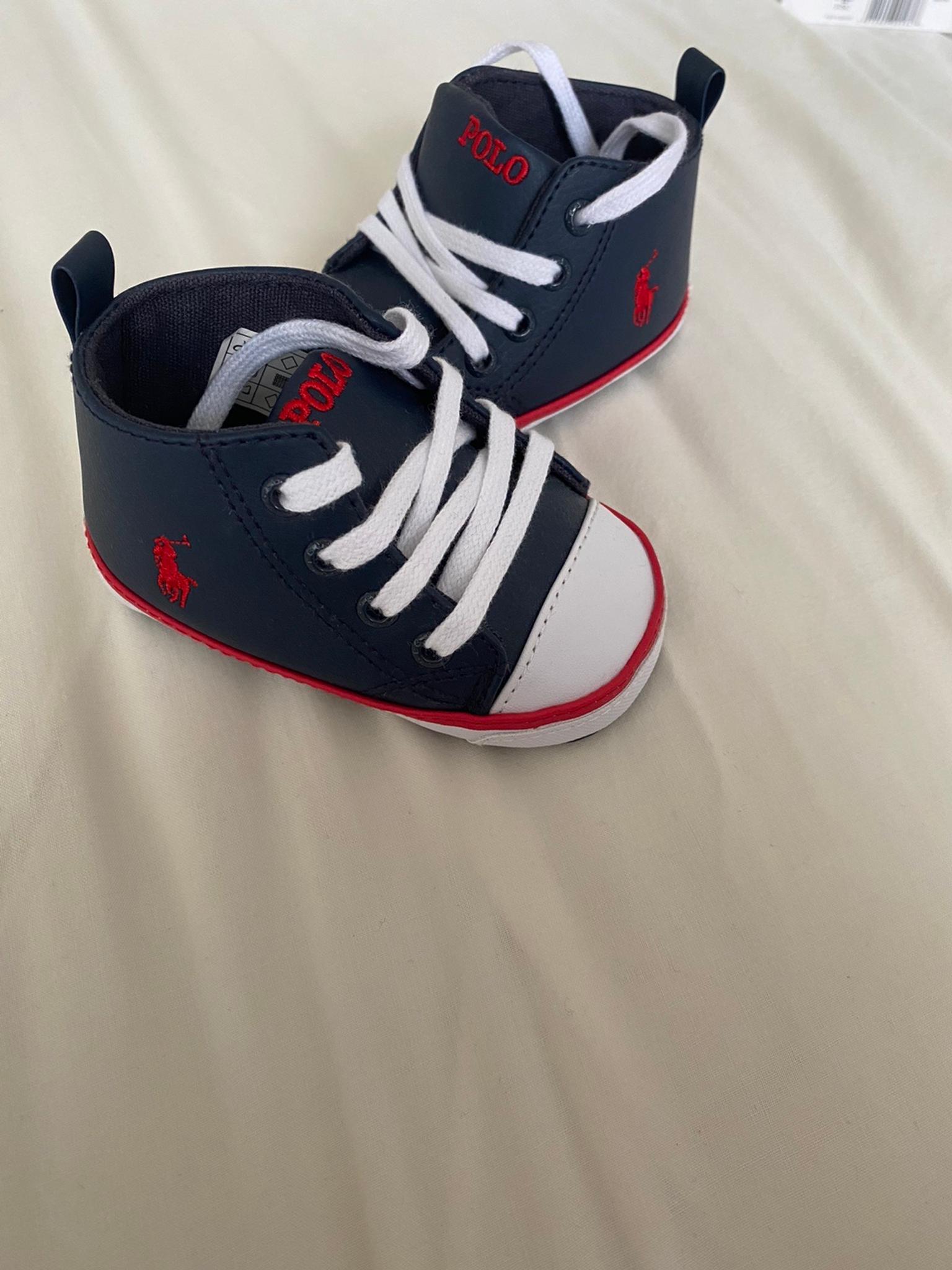 Ralph Lauren baby shoes size 2.5 in 