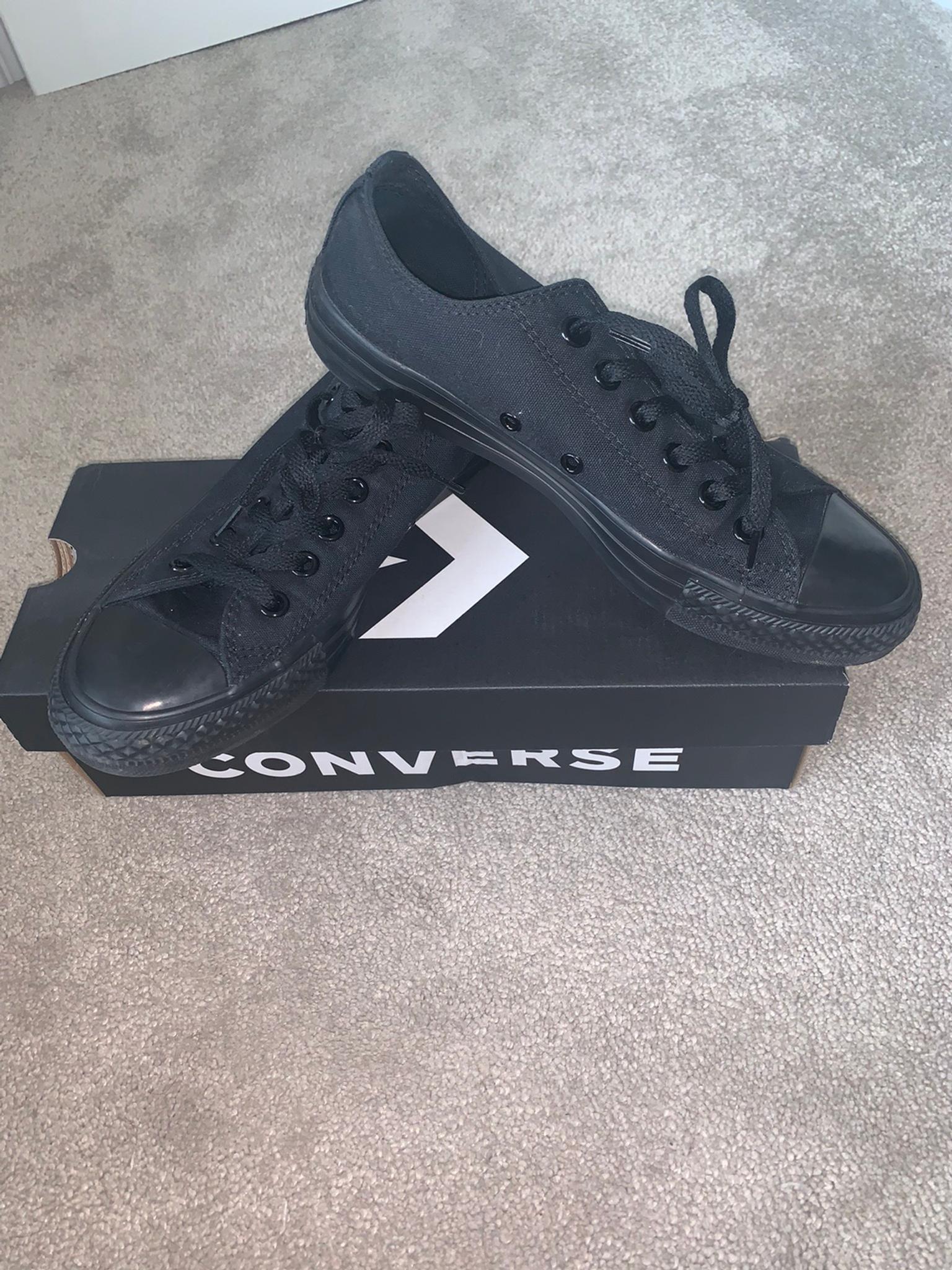 All black Converse UK 6 in CT6 Bay for £30.00 for sale | Shpock