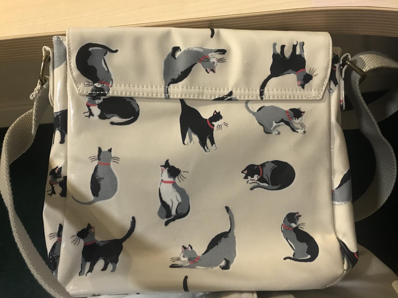 cath kidston painted cats bag