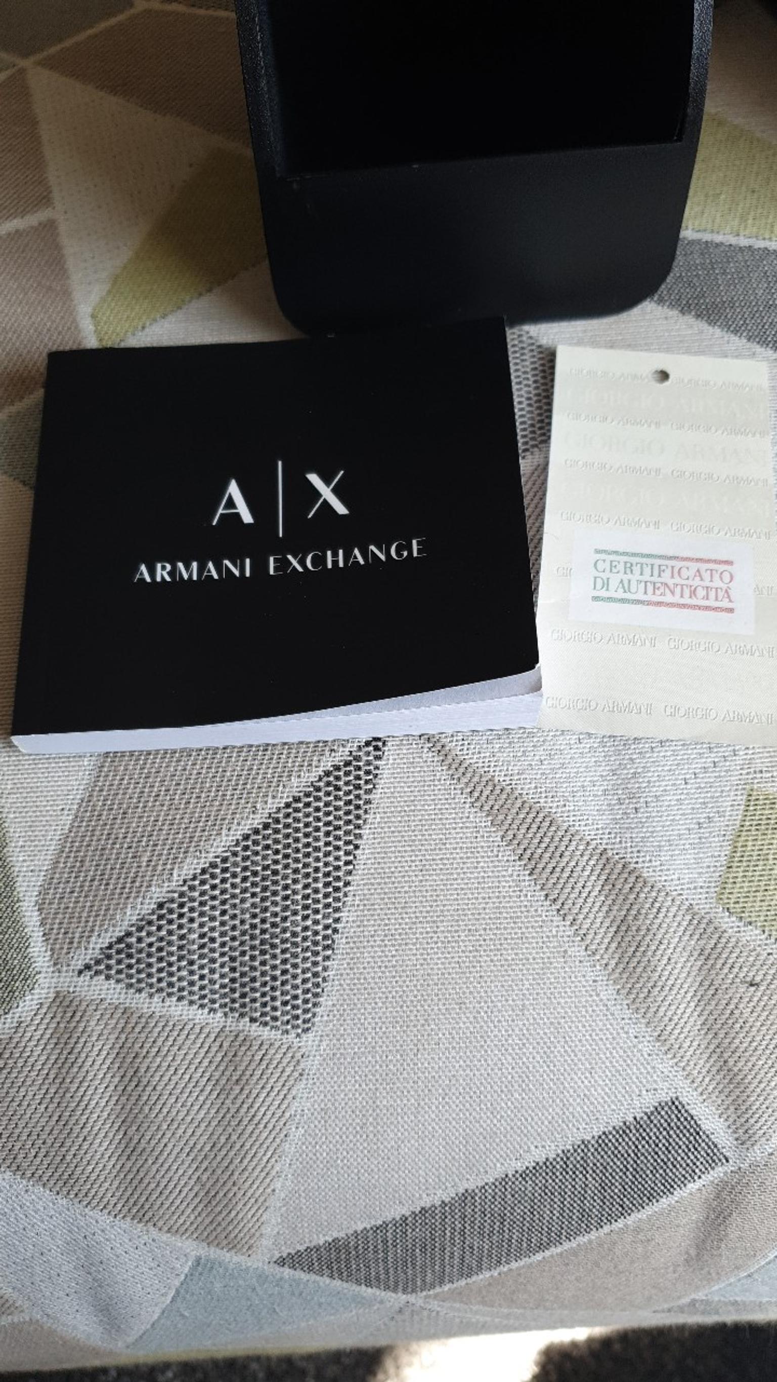armani exchange authenticity