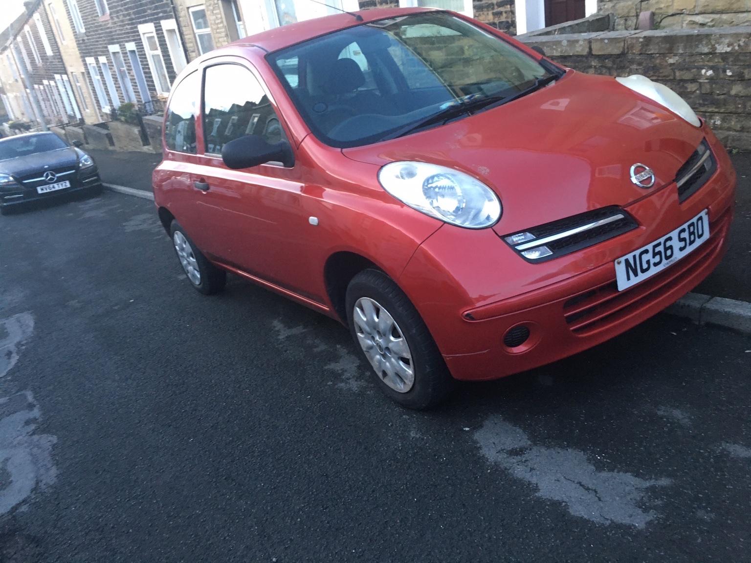 85k Nissan micra 1.2 petrol 2006 red in BB9 Pendle for £