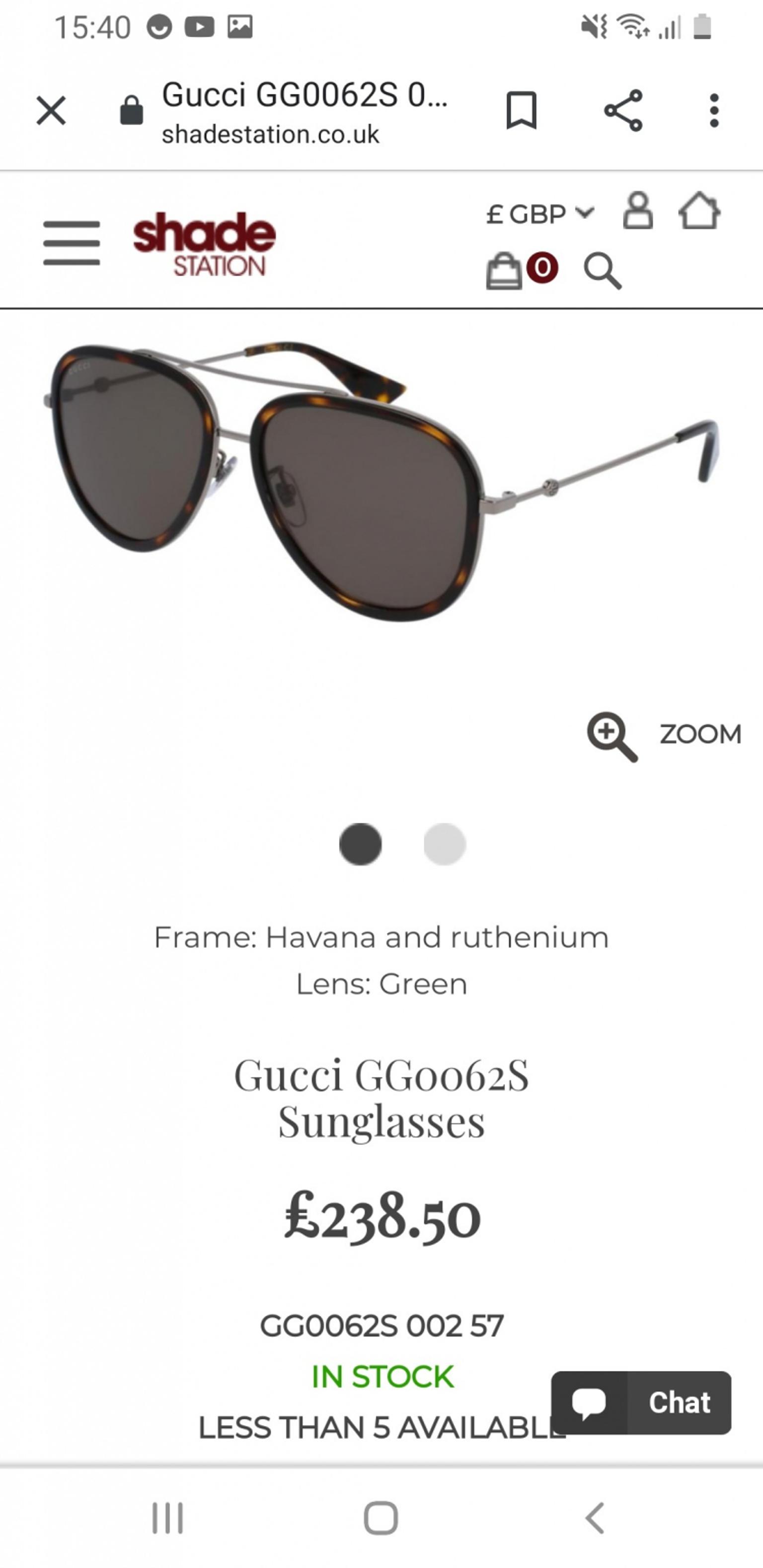 gucci sunglasses serial number check
