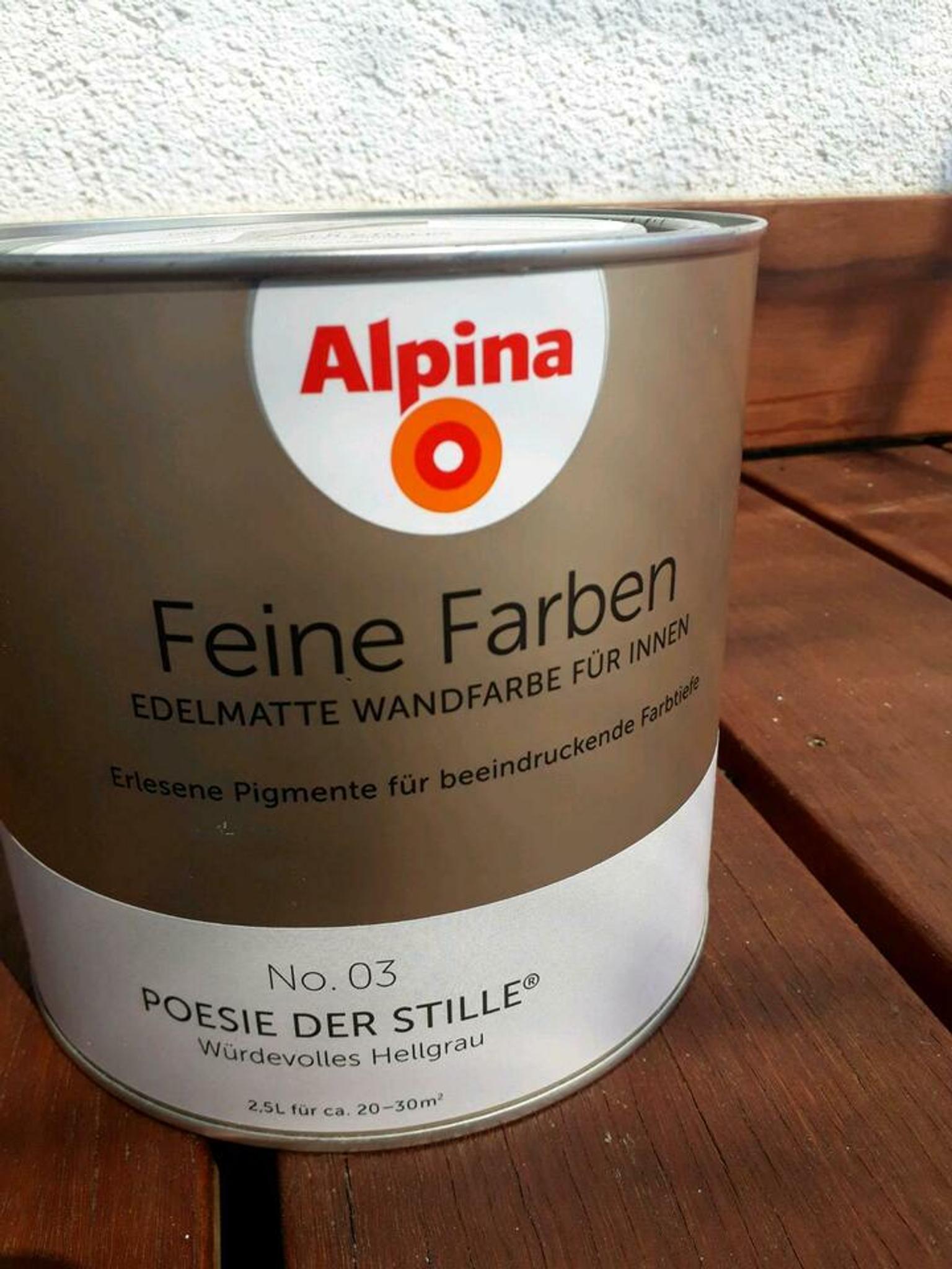 Alpina Wandfarbe Hellgrau in 64807 Dieburg für 20,00 € zum Verkauf