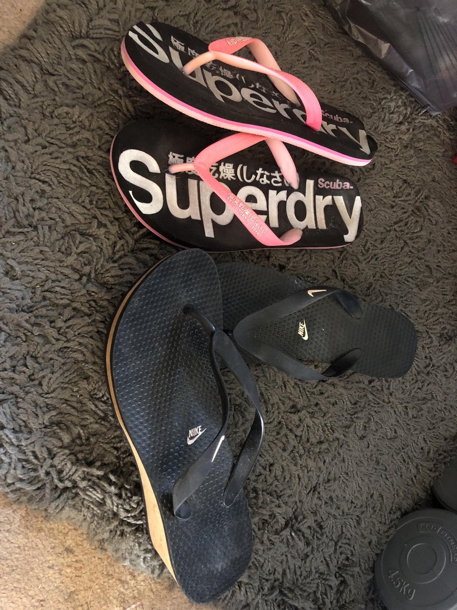 superdry flip flop sizes
