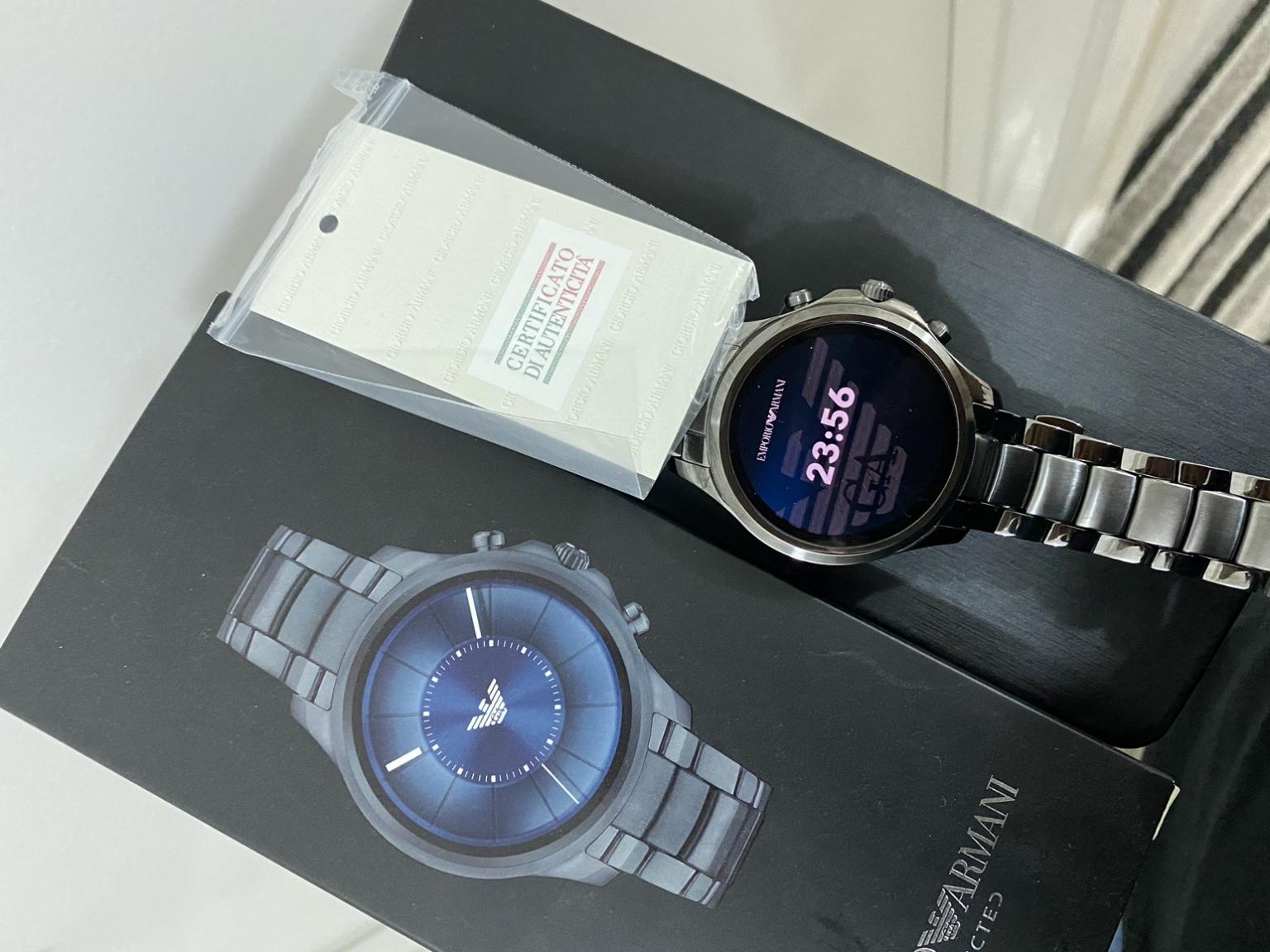 armani touch watch