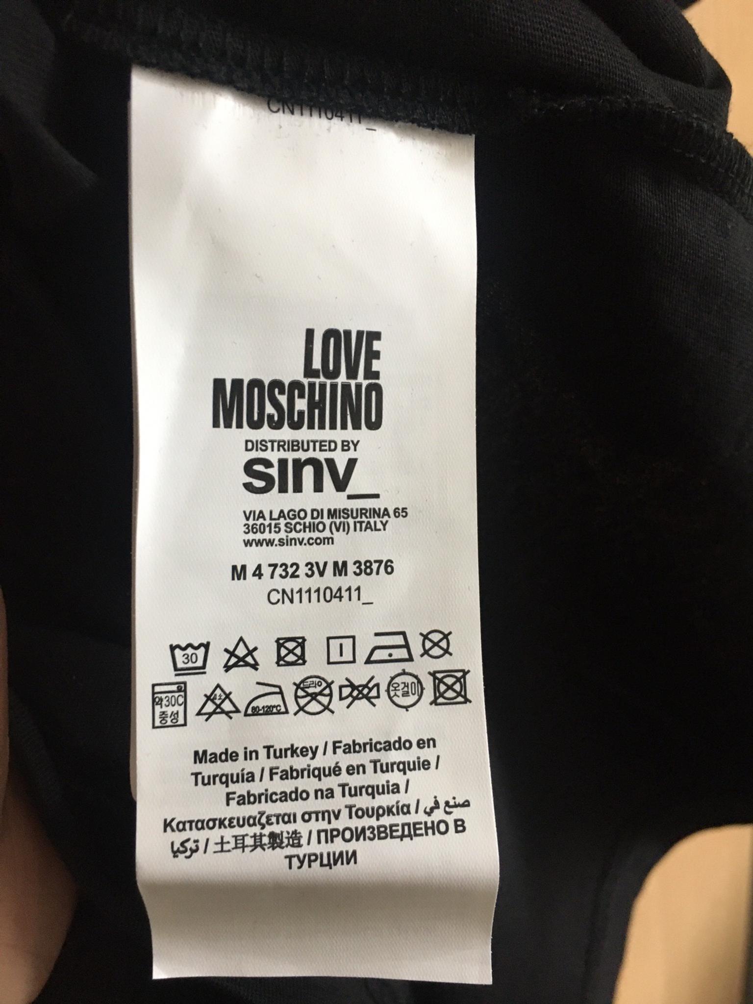 love moschino distributed by sinv