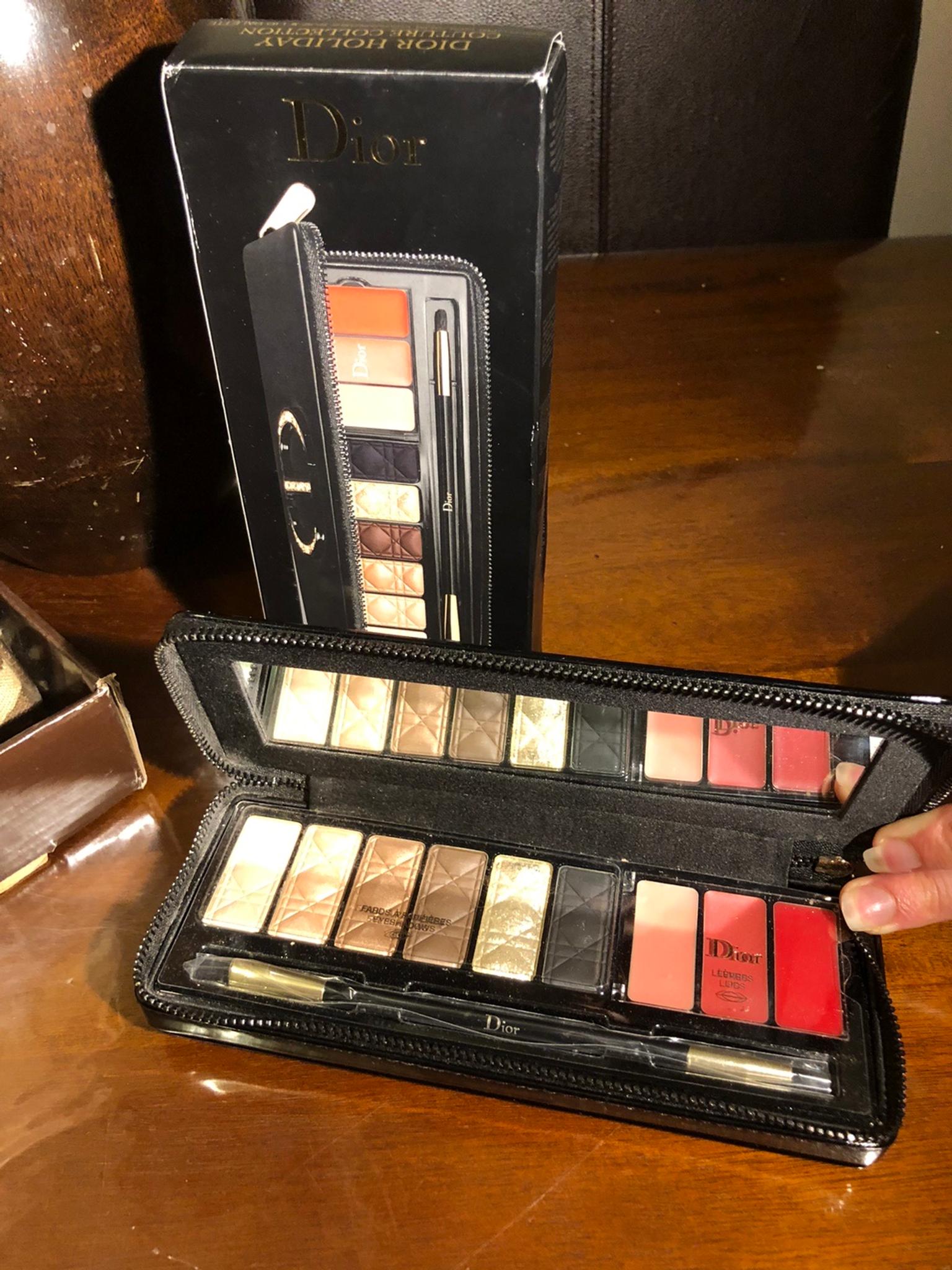 dior holiday couture collection couture wardrobe eye and lip palette