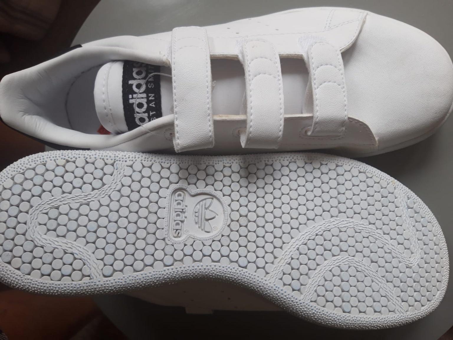 Adidas stan smith velcro trainers size 5.5uk in Leicester for £20.00 for  sale | Shpock