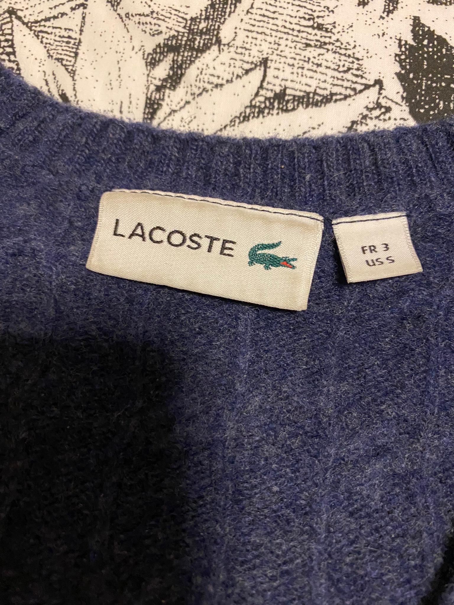 lacoste men's jumpers