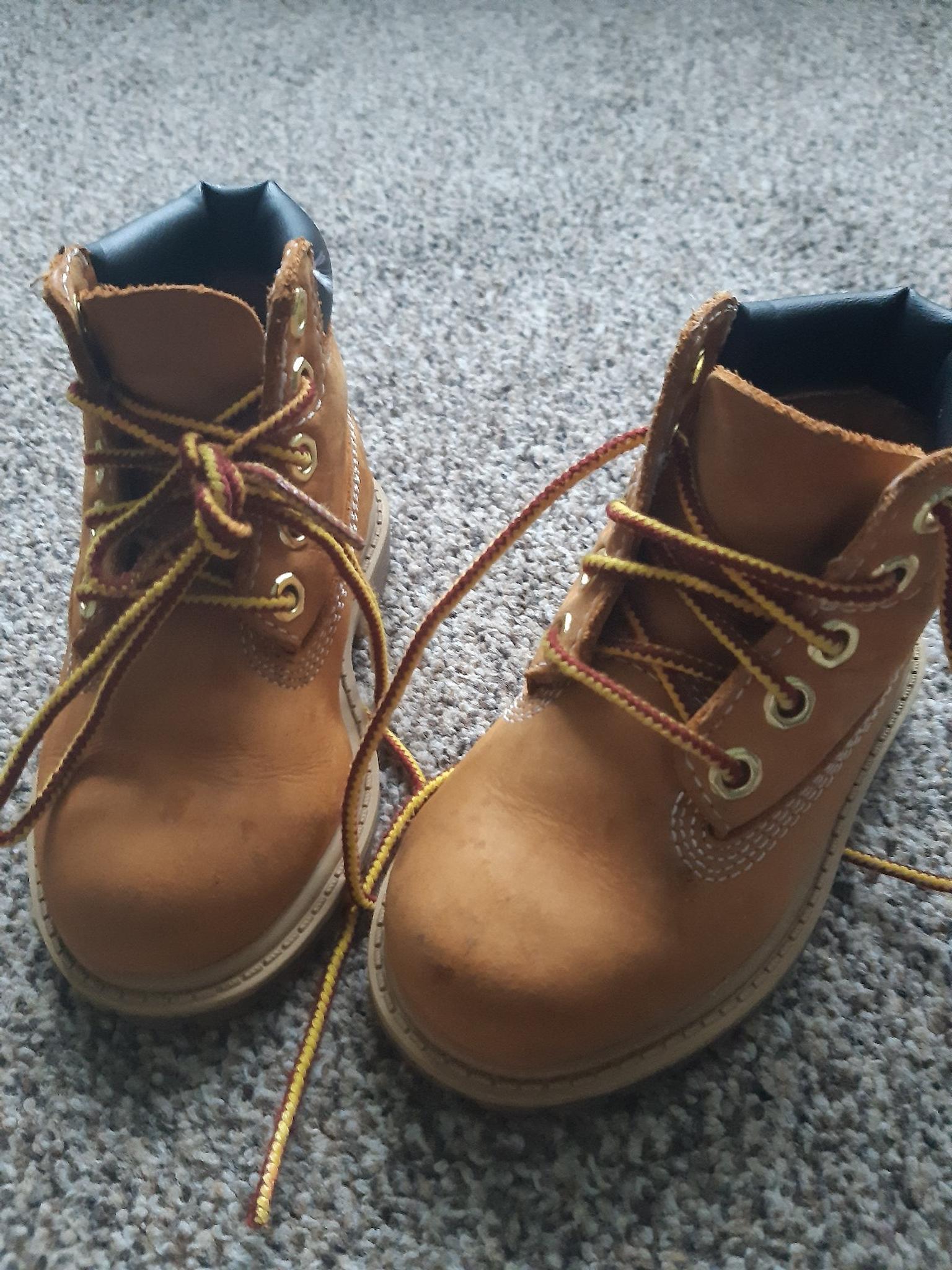 childrens size 5 timberland boots