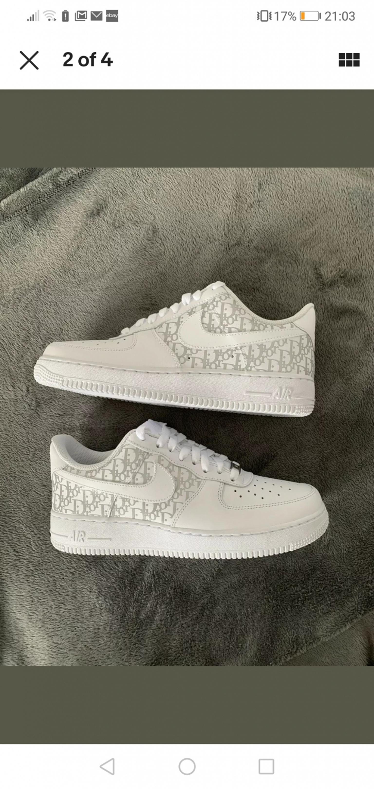 white nike air force 1 size 7.5