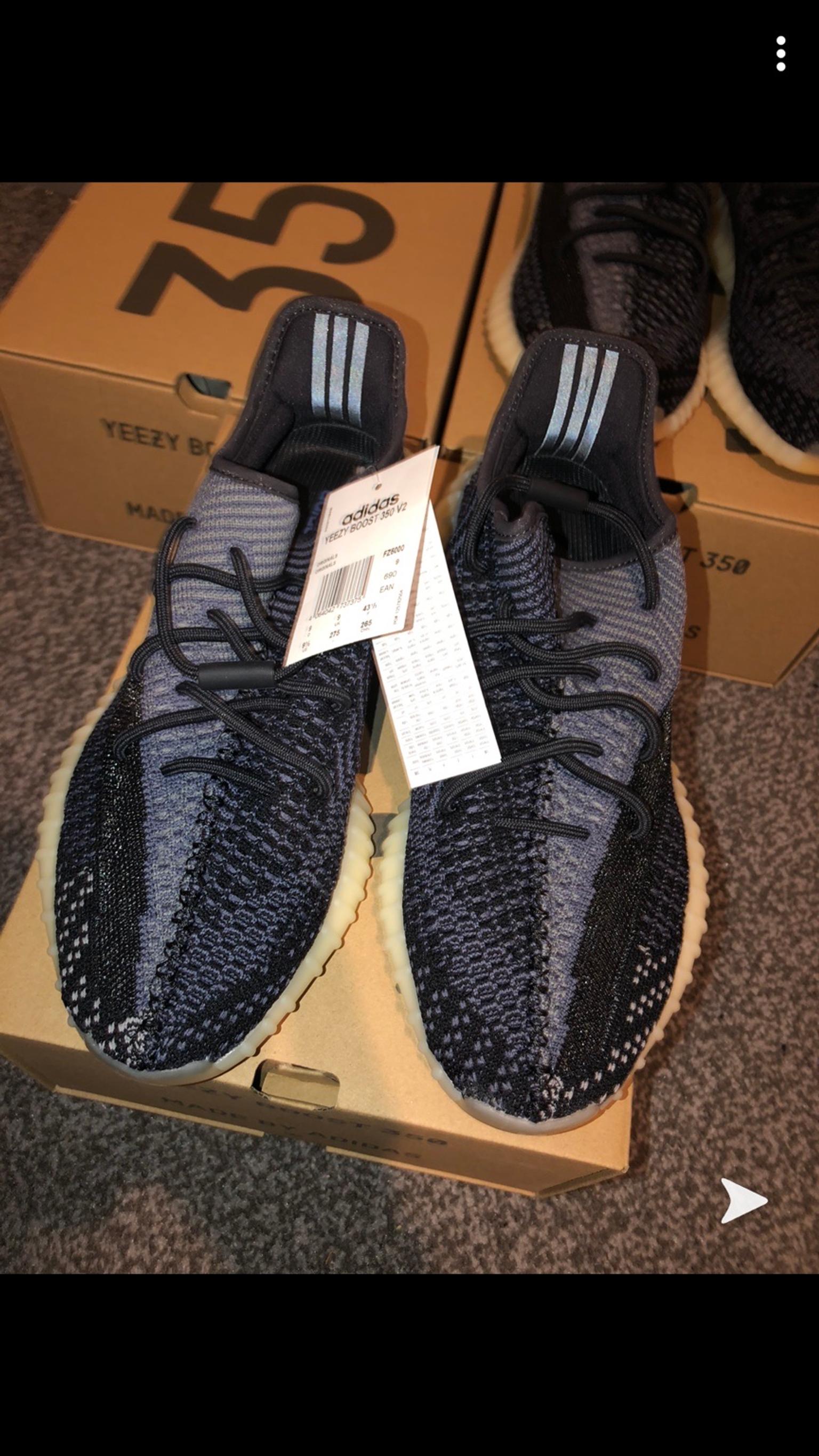 Adidas yeezy 350 v2 Carbon in L15 