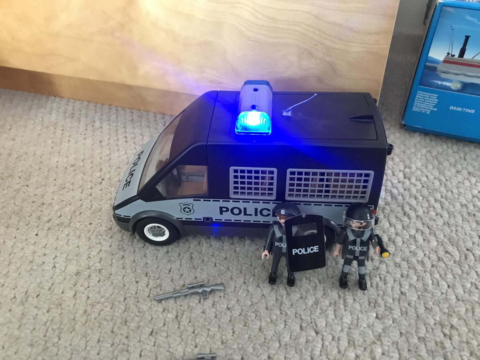 playmobil police van 6043