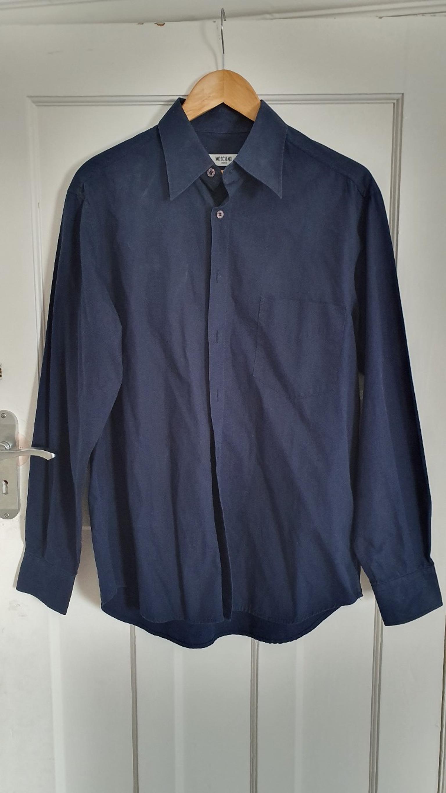 vintage moschino shirt mens
