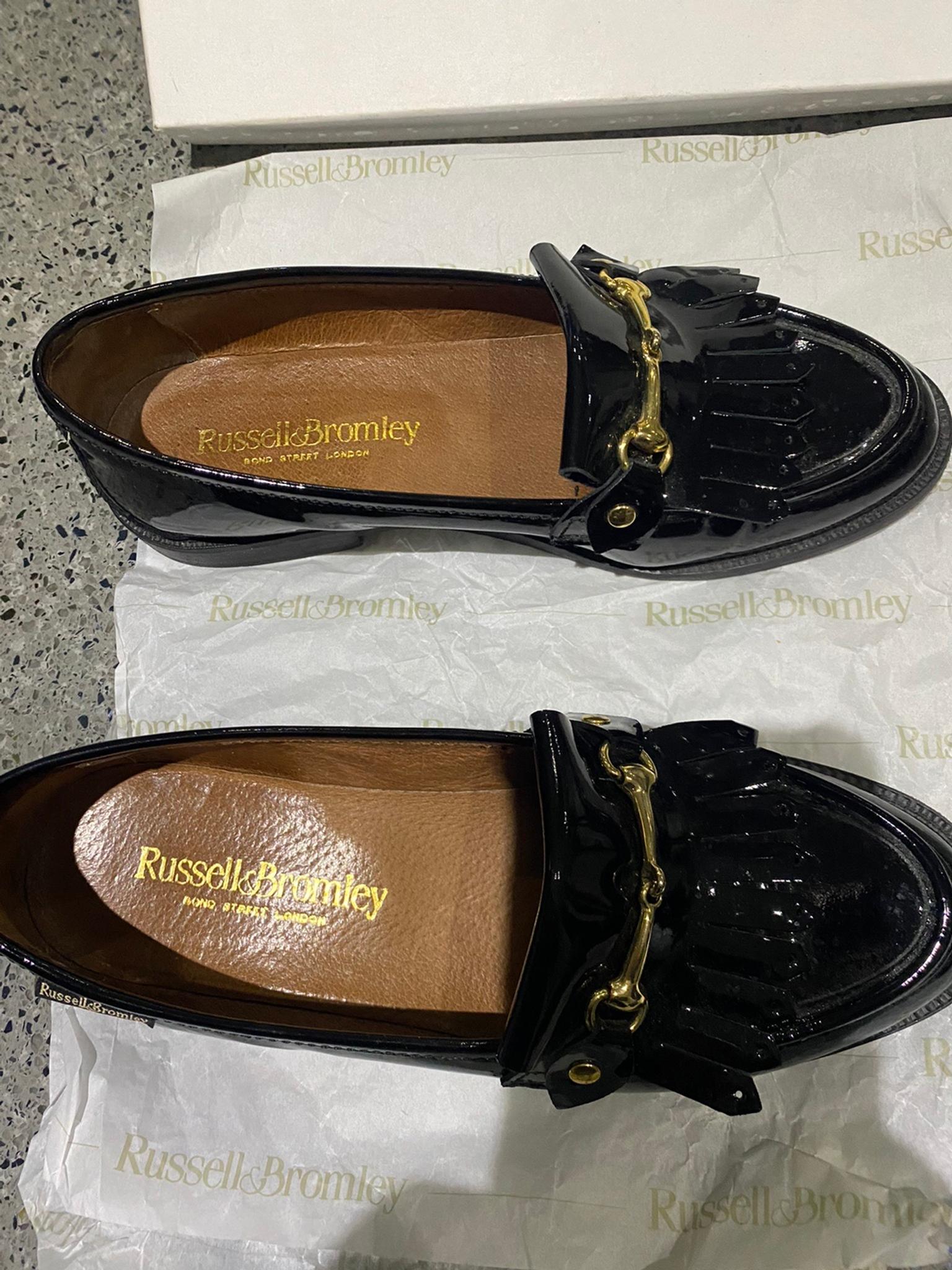 russell and bromley ladies loafers
