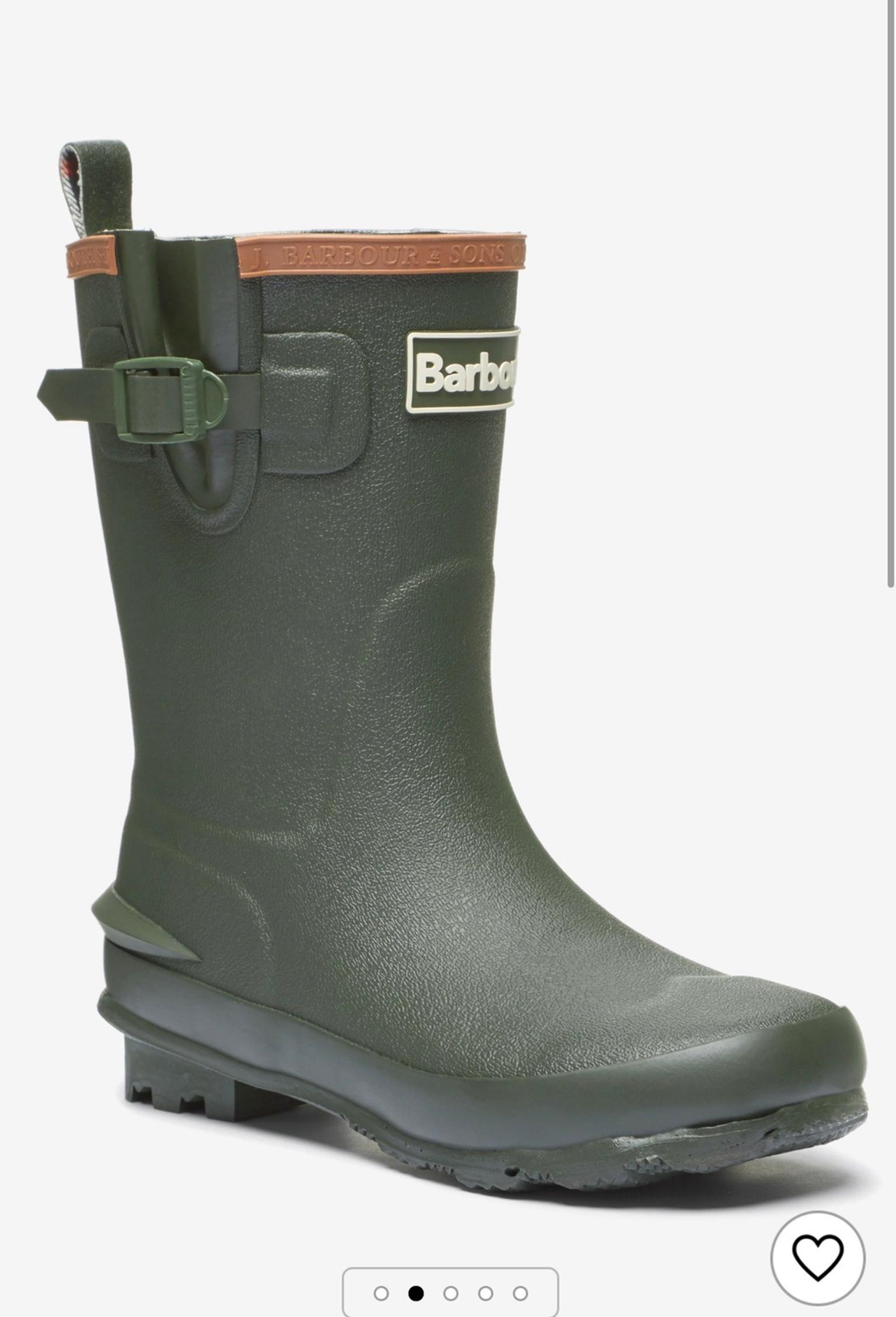 childrens barbour wellies