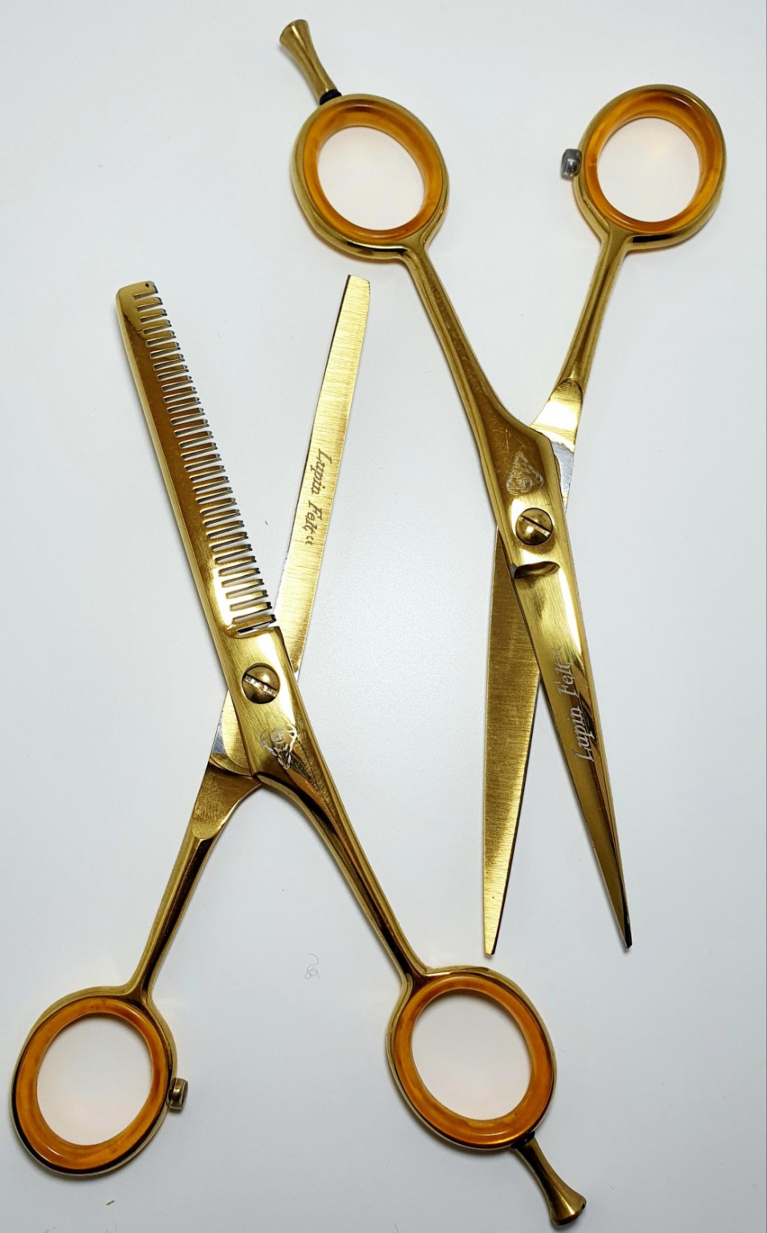 self sharpening hair scissors